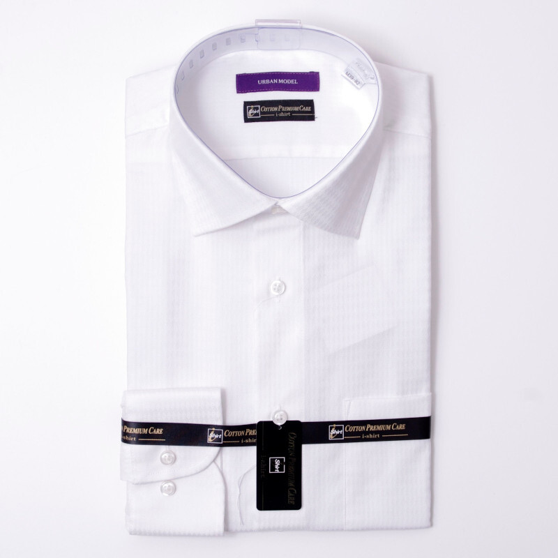 超形態安定シャツ|ワイシャツ|アイシャツ|i-Shirt|長袖|スリムフィット|セミワイド|ホワイト|ドビー