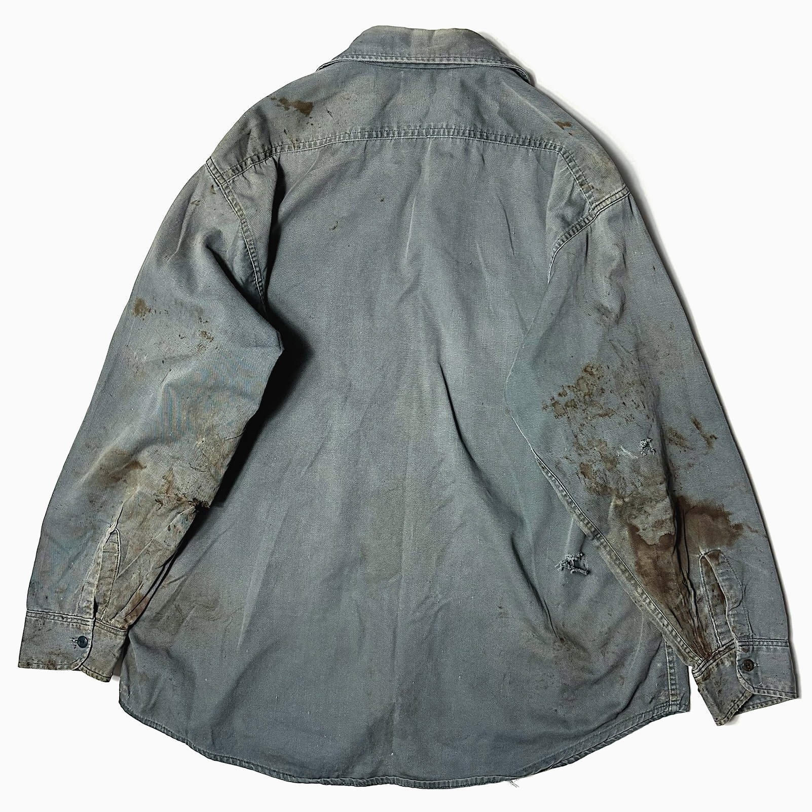 Vintage 60's【Powr House】Grunge Work Shirt の画像 2
