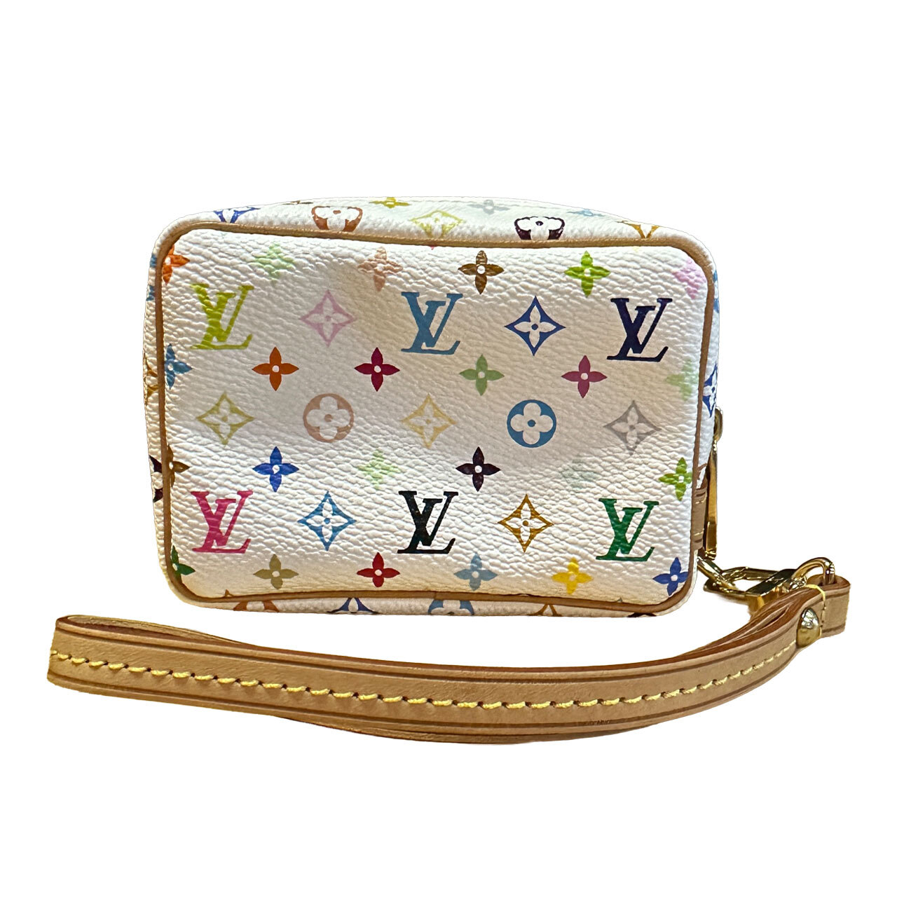 【LOUIS VUITTON】ルイヴィトン モノグラム マルチカラー トゥルースワピティ M58033 ポーチ