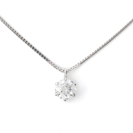 【91】0.26ct / D / IF / 3EX【一粒ダイヤモンドネックレス】