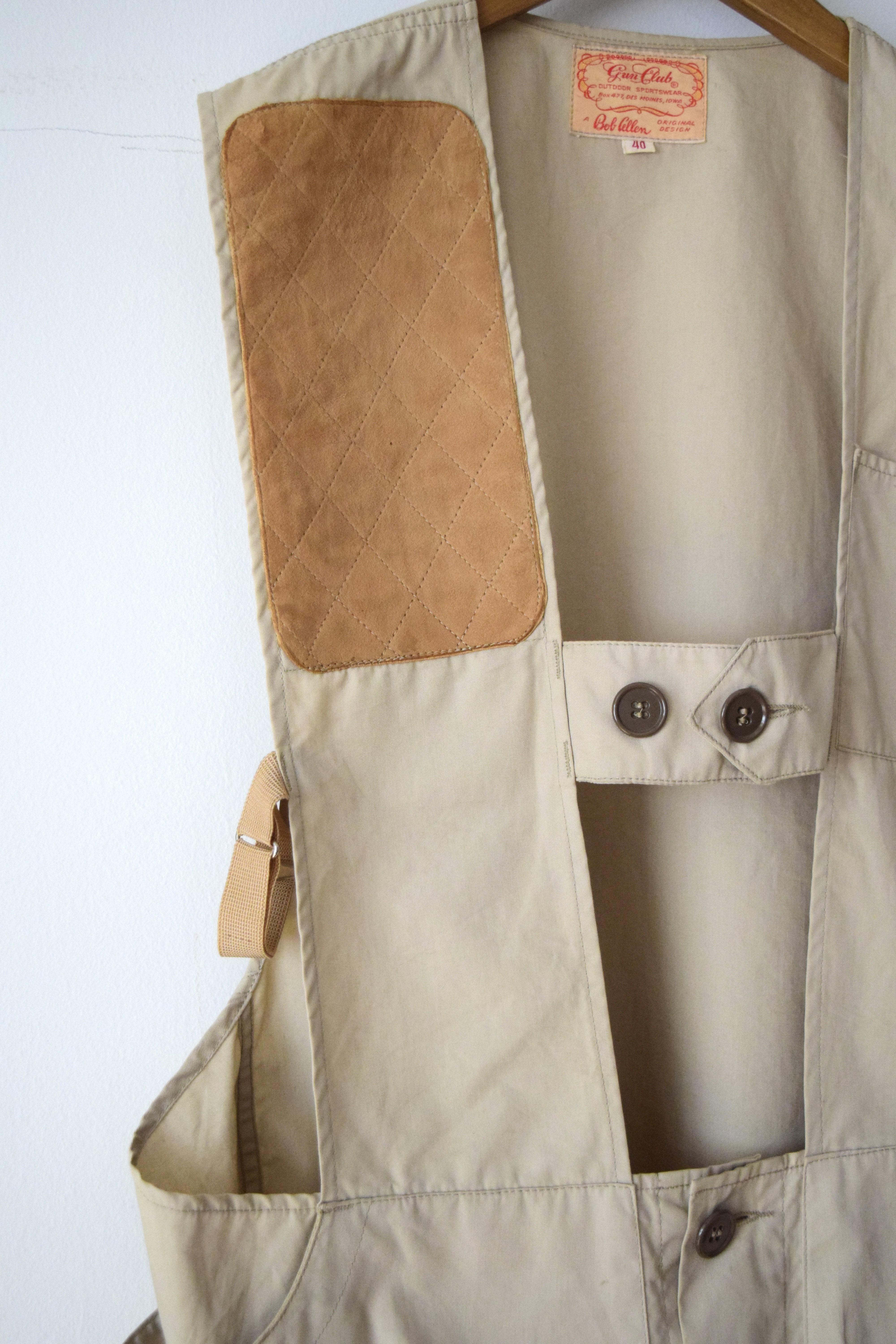 〜1960s Bob Allen shooting vest の画像 3