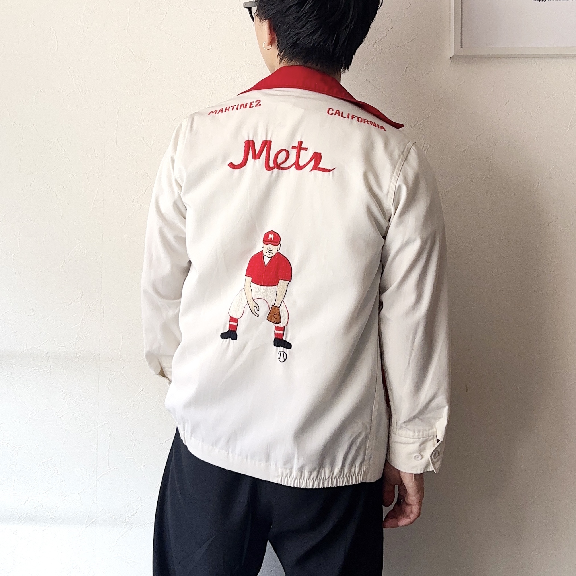 Vintage "Mets" Drizzler Jacket の画像 4