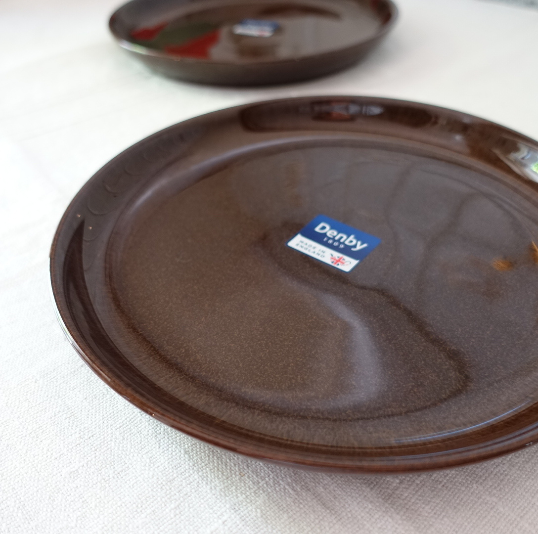 現行品 Denbyスタジオクラフト ウォールナット26cm Say It With Lucy S 現行品 Denbyスタジオクラフト ウォールナット26cm Say It With Lucy S