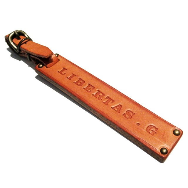 Leather Name Bar ゴルフ ネームプレート ネームタグ Libertas Golfino