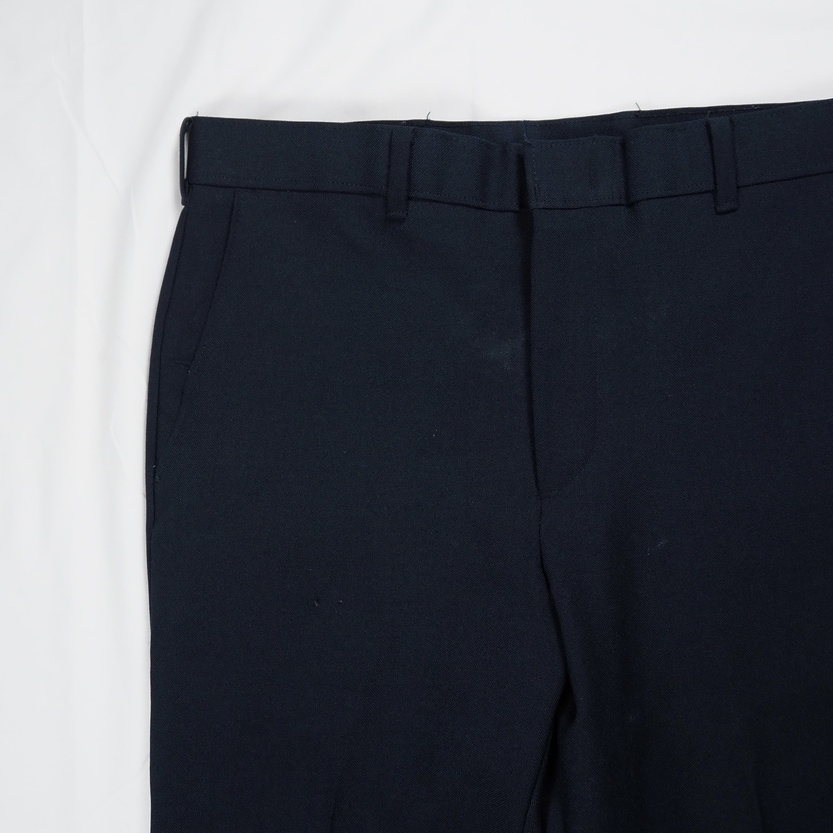 90’s Levi’s アクションスラックス ネイビー 32×30 の画像 3