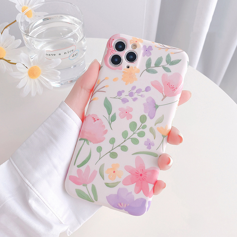 Iphoneケース Iphone11 スマホケース 韓国 Iphone ケース おしゃれ 花柄 Flower Menewshop