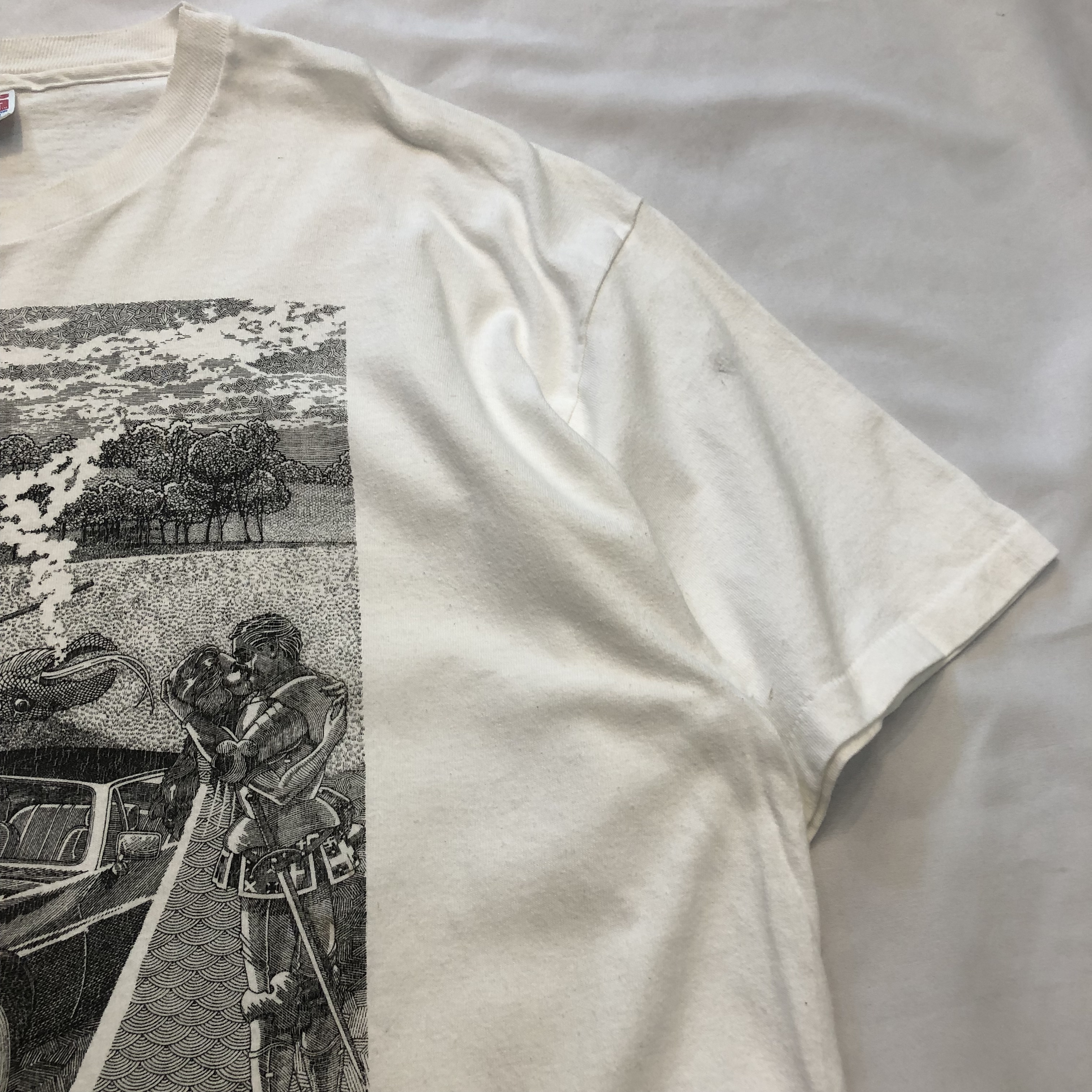 90’s Hanes Tee “Dragon and Knight" の画像 4