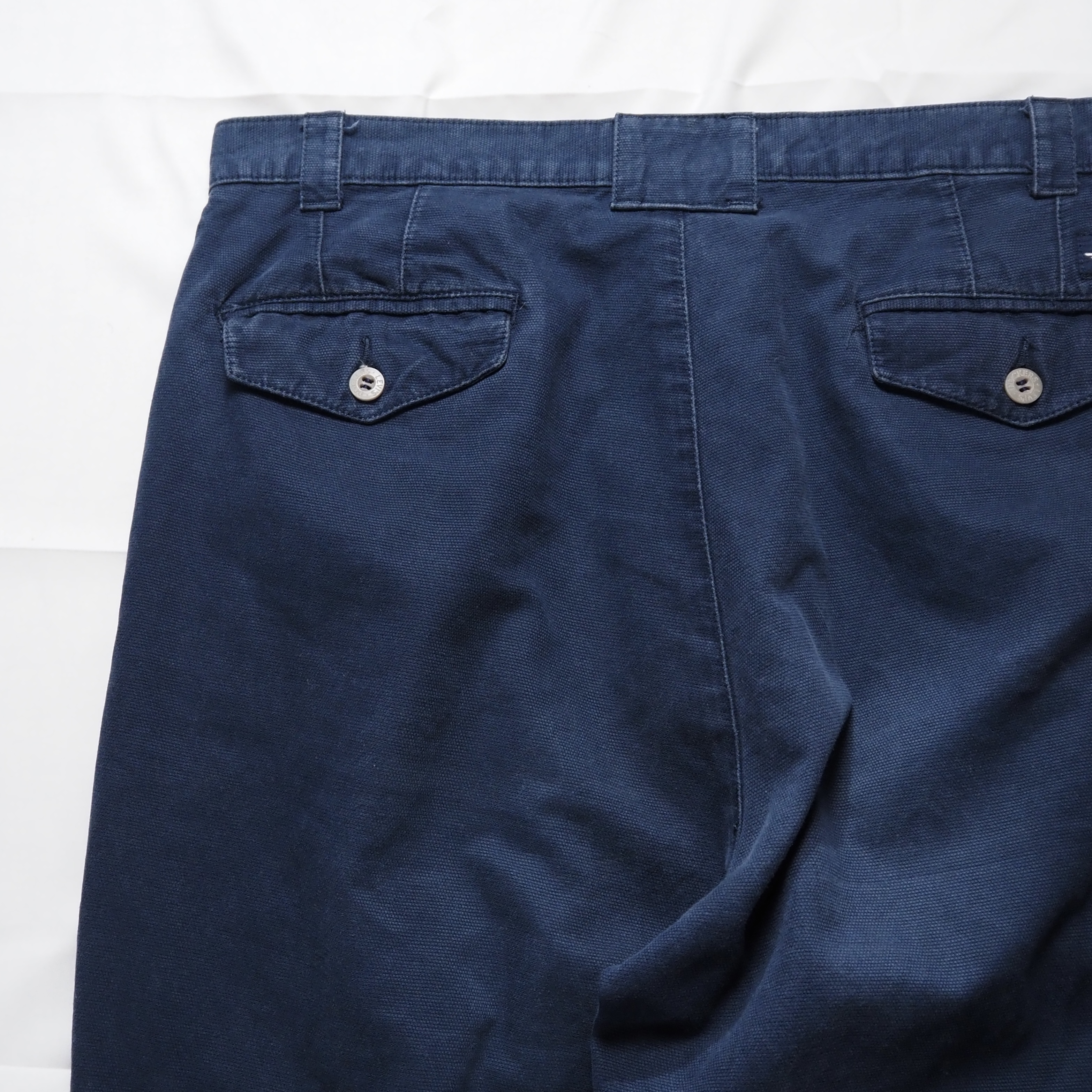 90’s Dockers ワークパンツ ピケパンツ ネイビー の画像 11