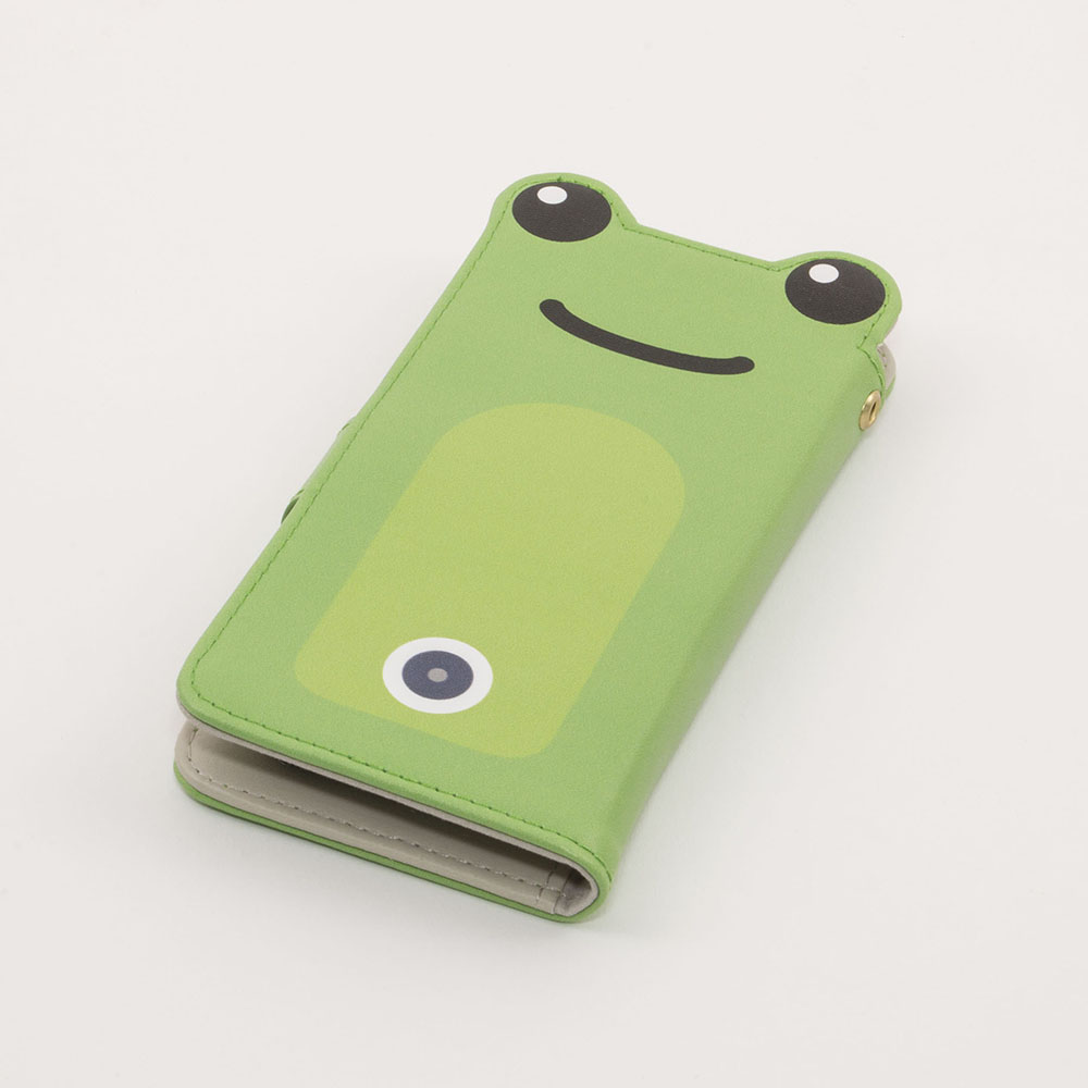 Gekota Collection ゲコ太フォルム手帳型スマホケース とある自治体の通信販売 Groove Garage Inc