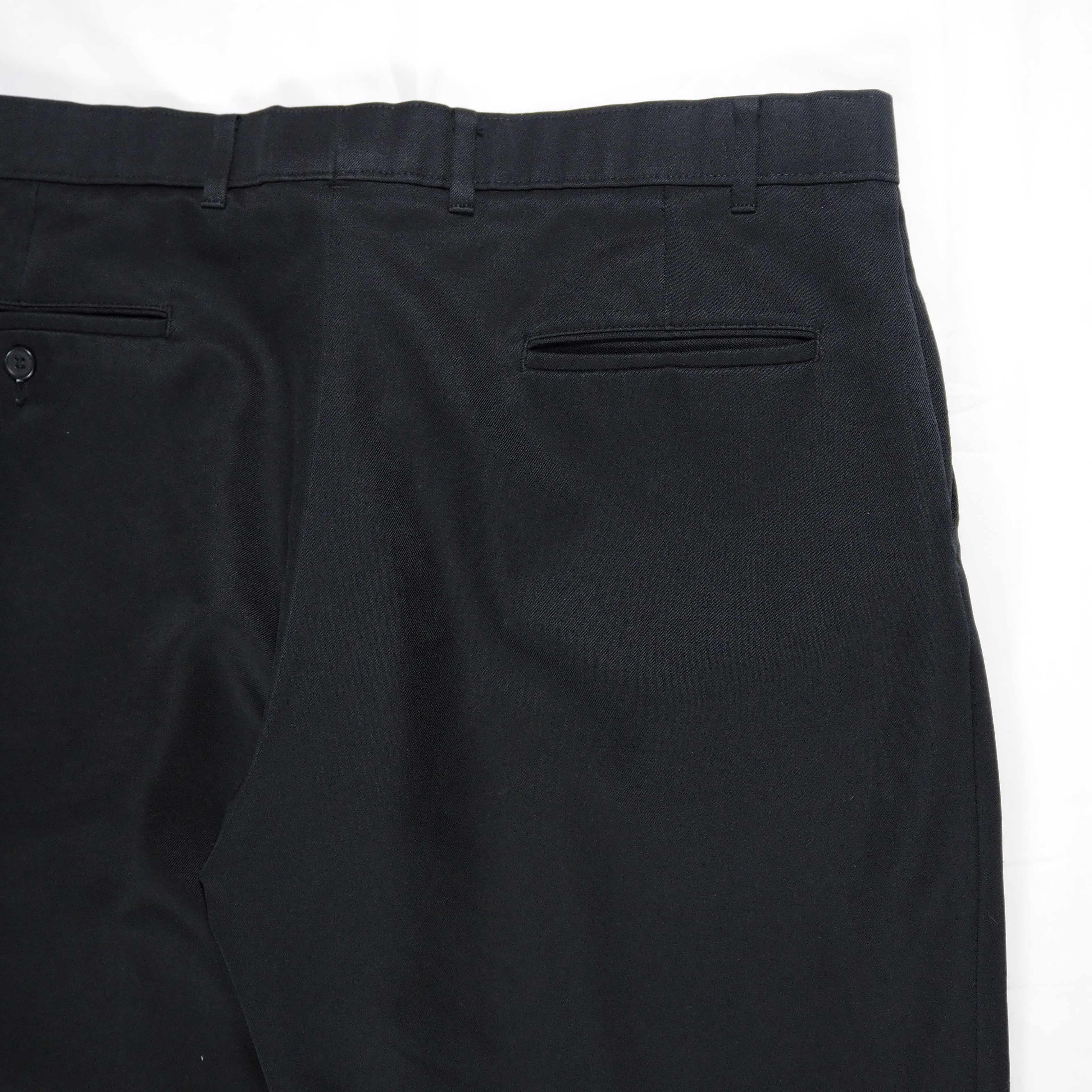 90’s Levi’s アクションスラックス ブラック 37×30 の画像 14