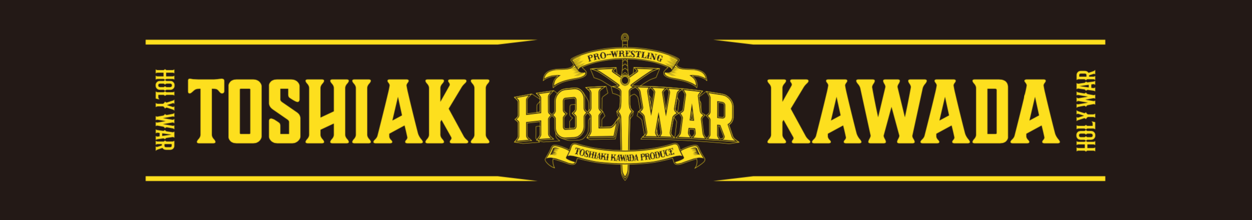 Big Sale 川田利明プロデュース Holy War 大会ロゴ入り マフラータオル ヴィーナス トウキョウ