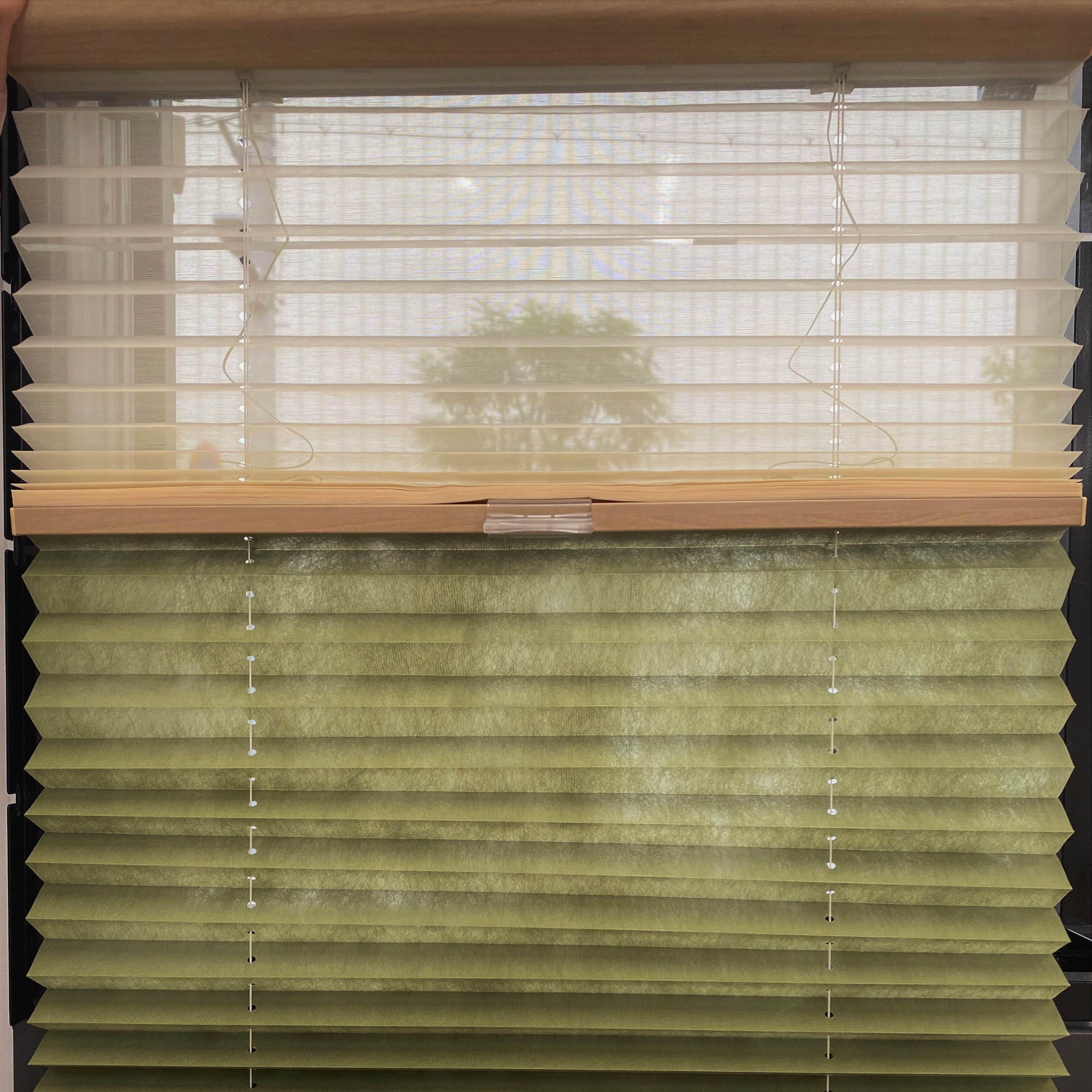 在庫限り 和室にピッタリなプリーツスクリーン Gloss