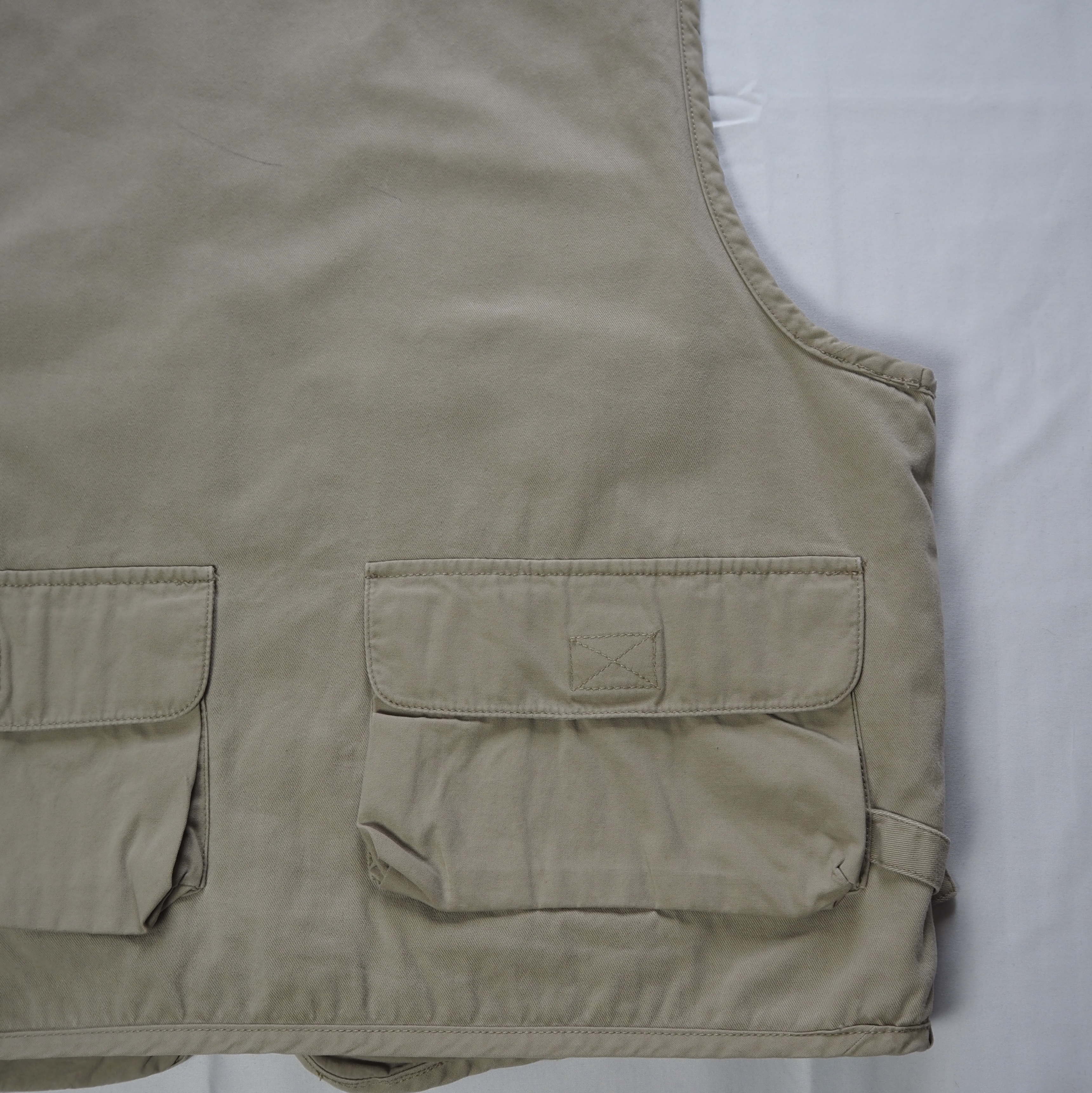 90’s OLD GAP ベスト Mサイズ ベージュ の画像 14