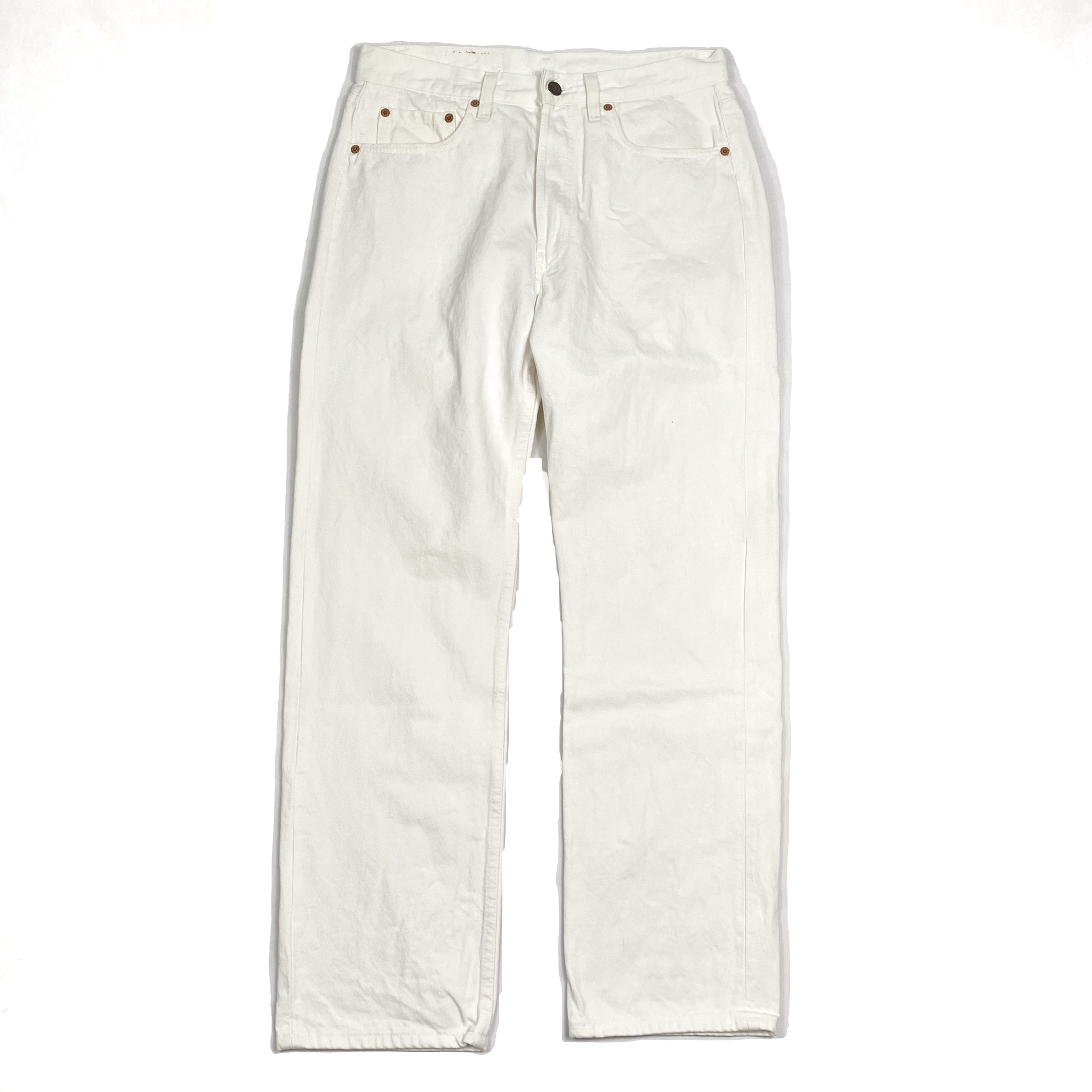 Levi's 501 Denim Pants White / リーバイス デニム ジーンズ ホワイト 廃盤 古着 | WhiteHeadEagle