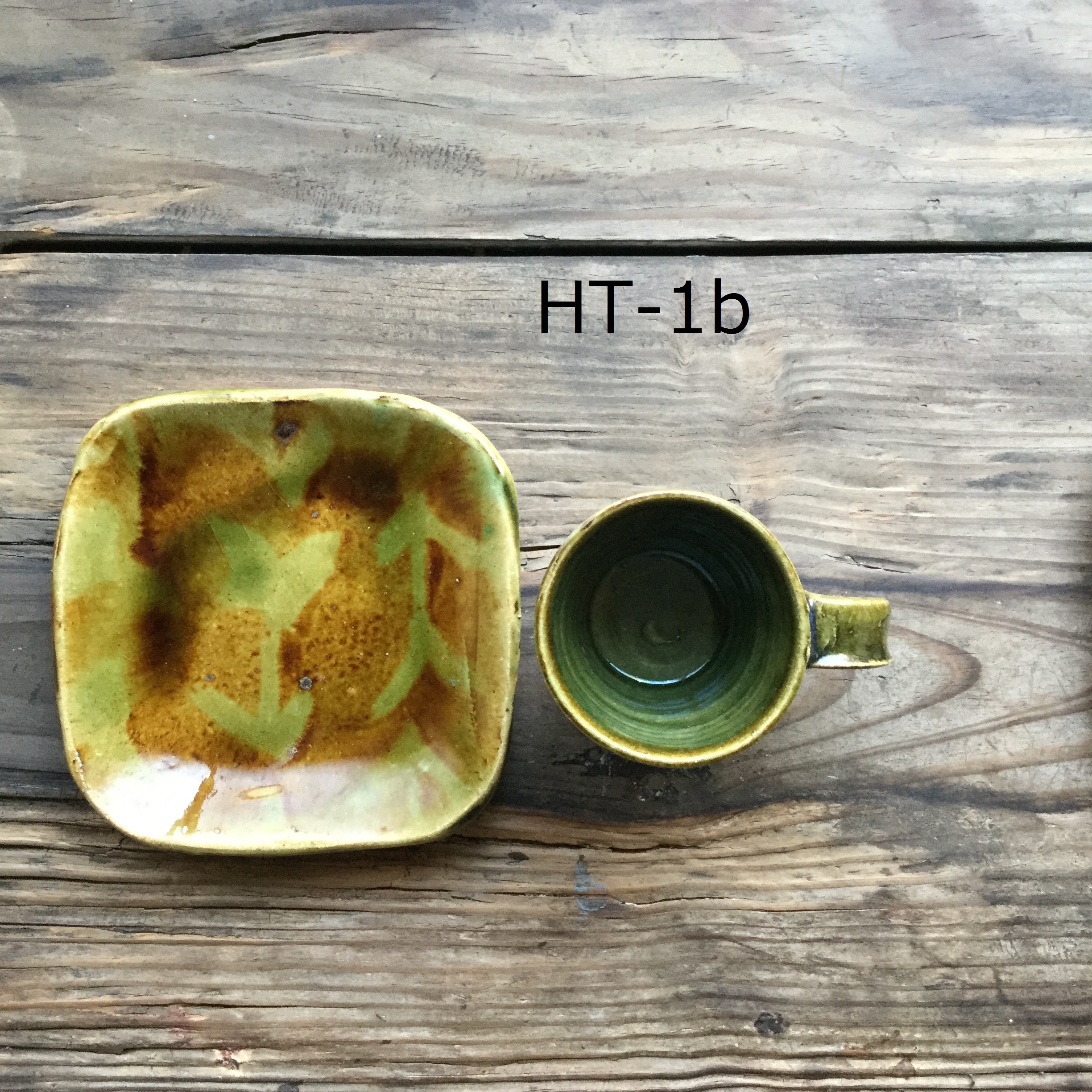 【高内陽彩】 カップ&ソーサー HT-1a/b - 画像3