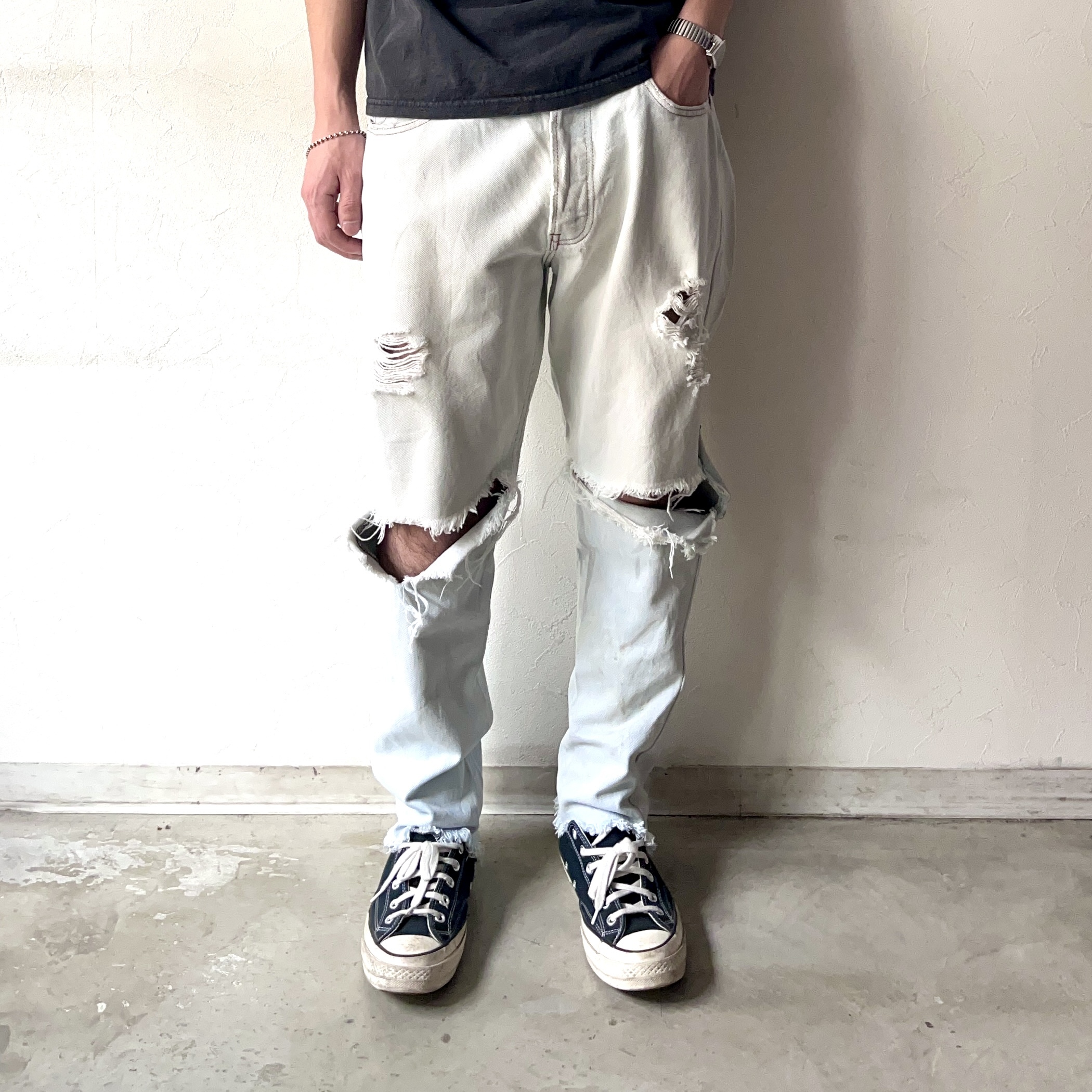 Vintage 90's【Levi's】501 Grunge Denim Pants の画像 3