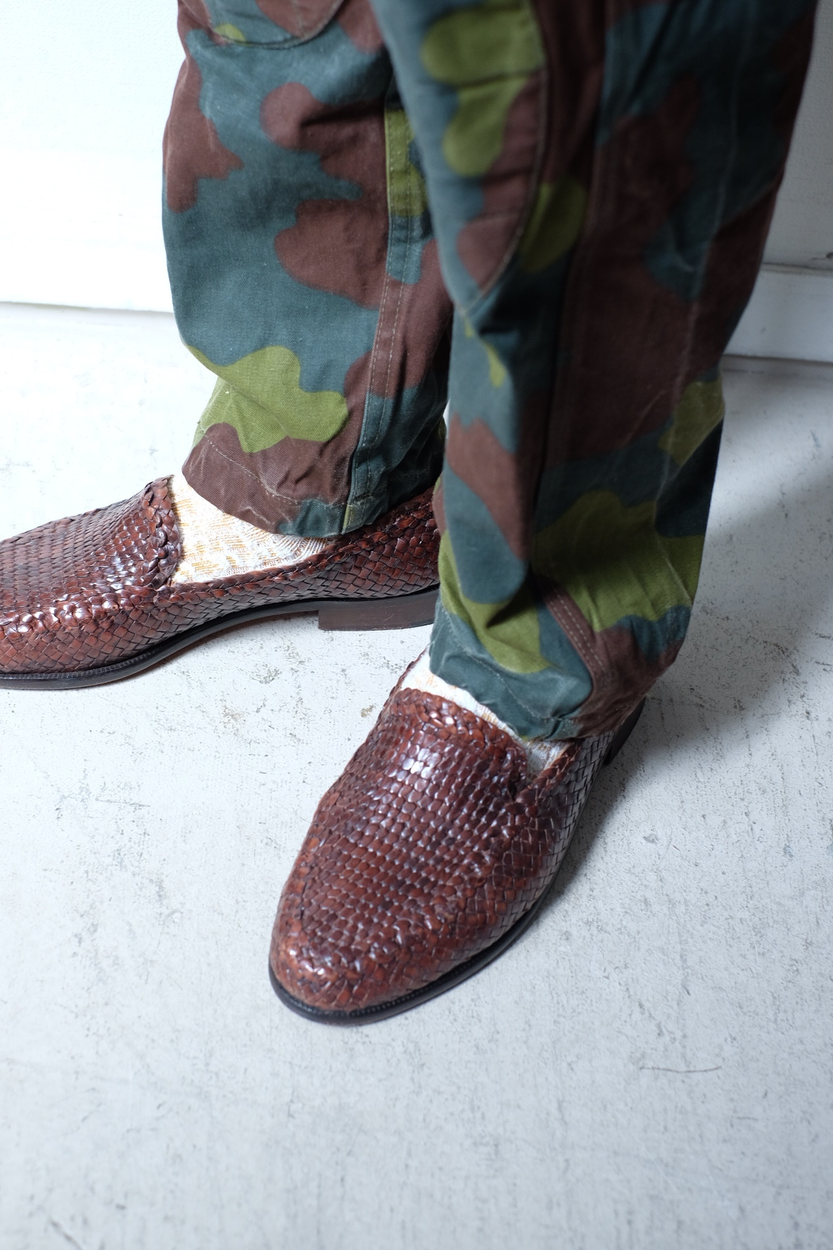 Italian military san marco camo cargo pants の画像 10