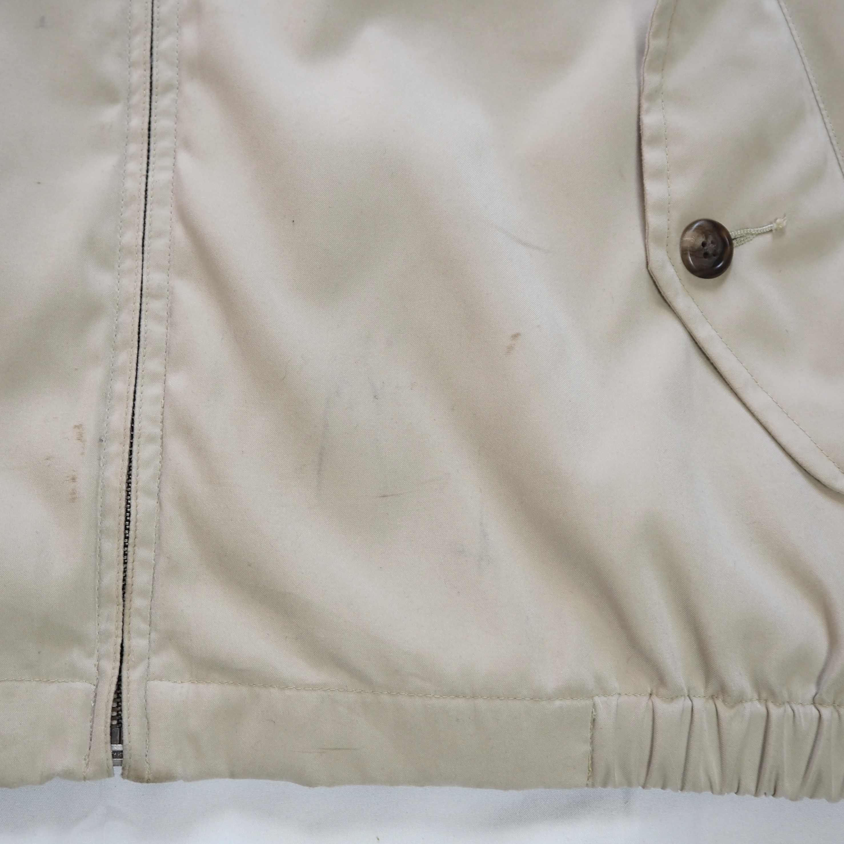90’s Ralph Lauren スウィングトップジャケット XL ベージュ の画像 10