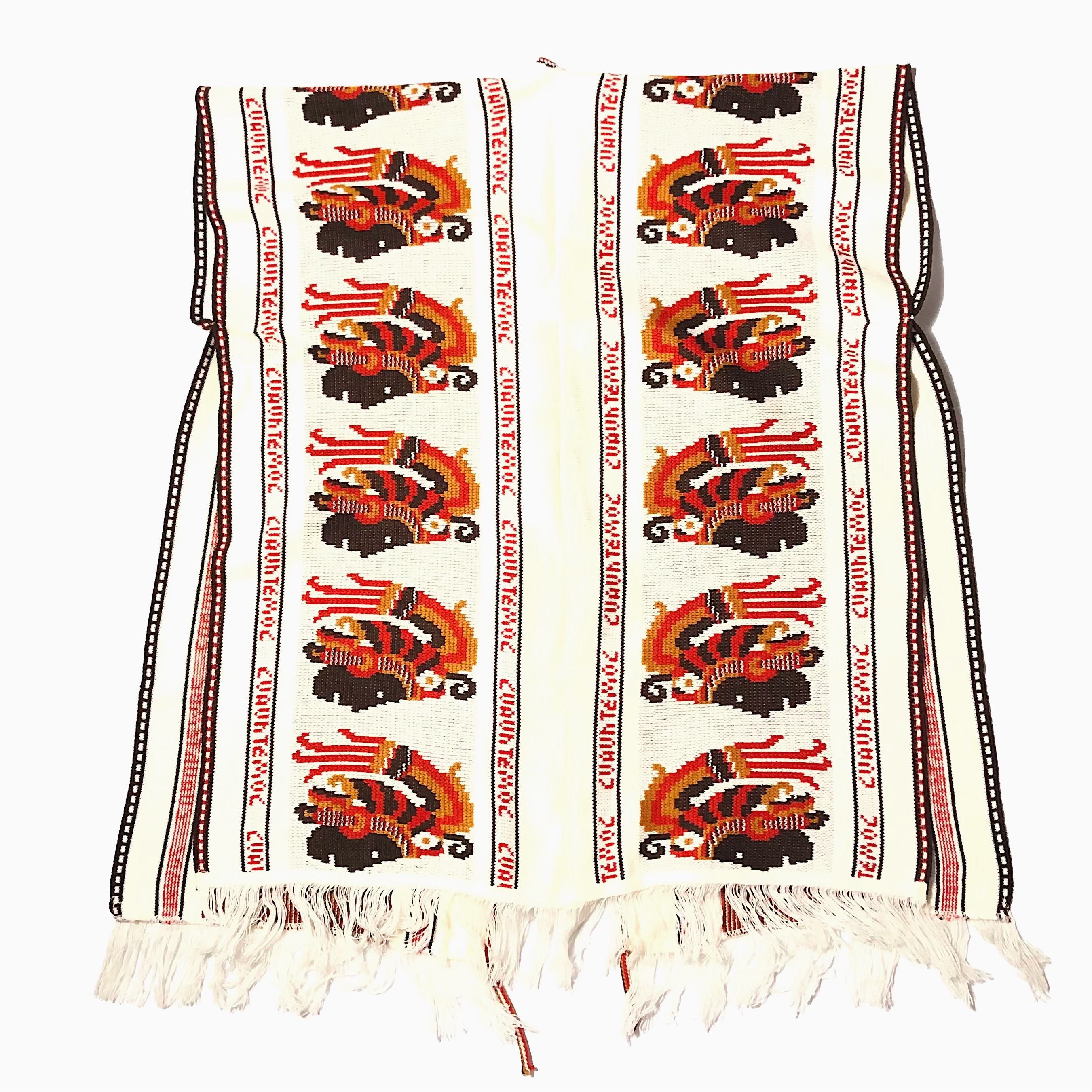 Vintage 70's Ethnic Knit Cape の画像 2