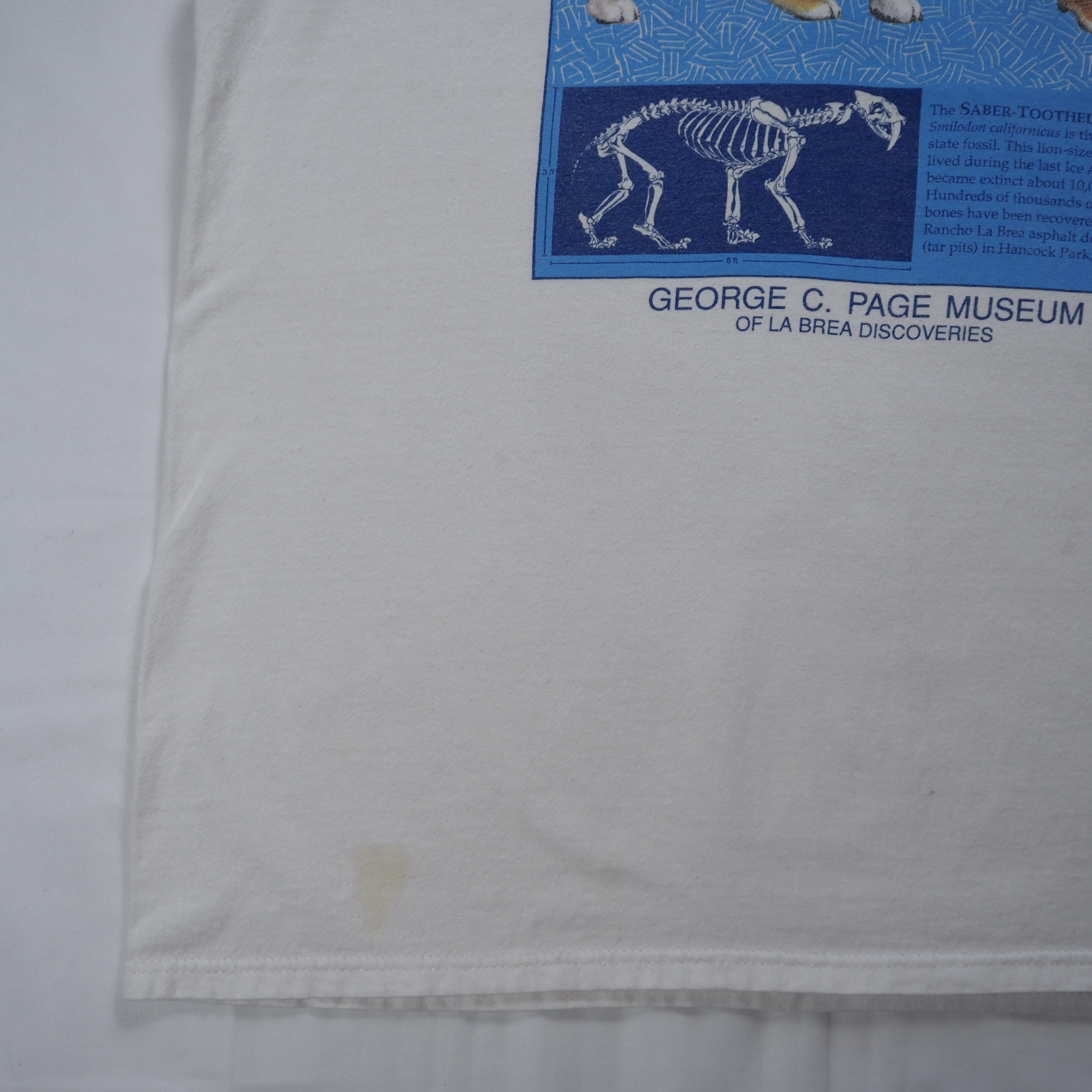 90’s Hanes サーベルタイガーTシャツ XL の画像 10