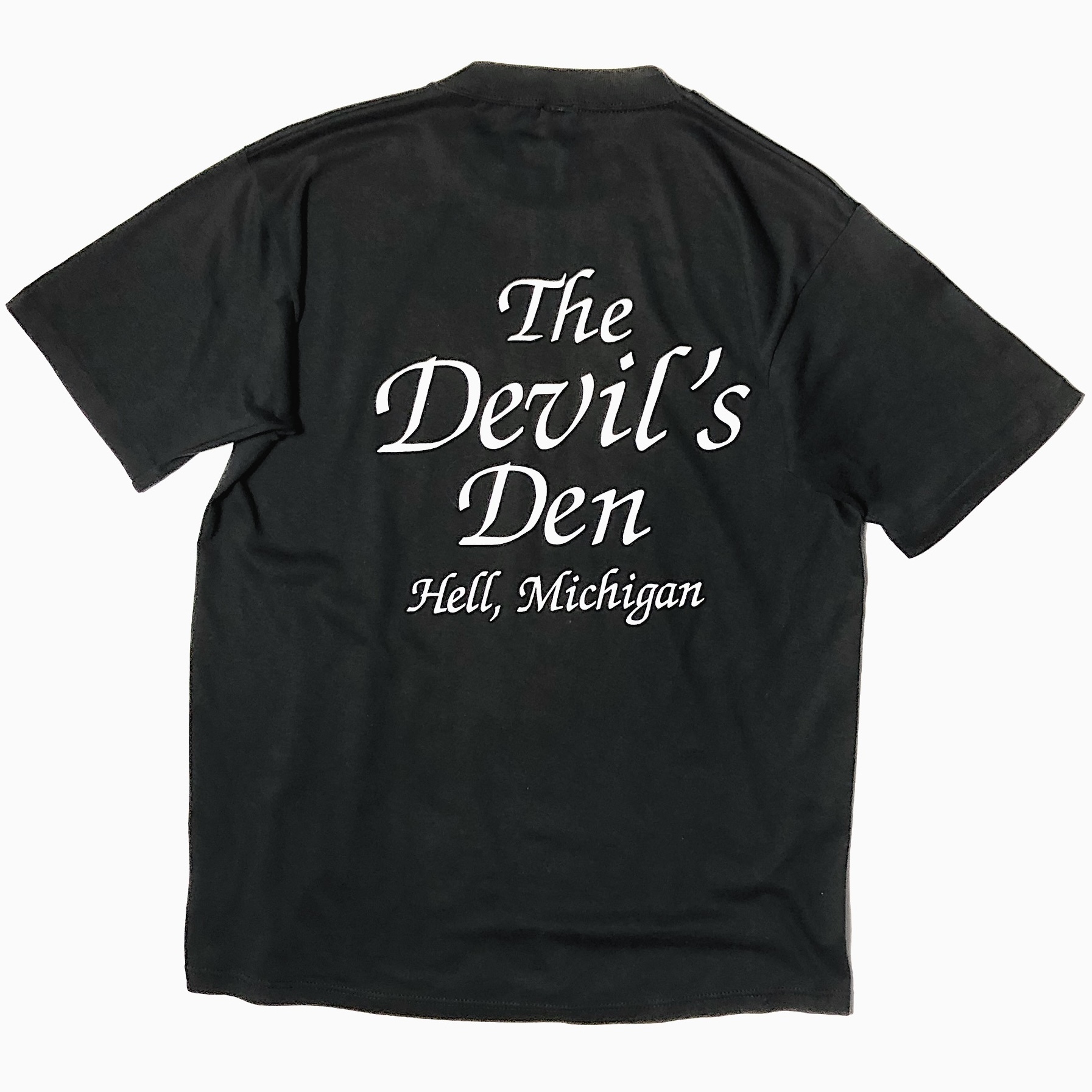Vintage 80～90's【JERZEES】"The Devil Den" T-shirt の画像 2