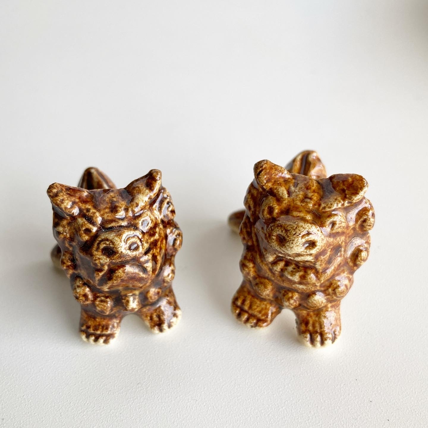 箸置開運シーサー ペア Mitsuoシーサー美術館 Dear Okinawa 箸置開運シーサー ペア Mitsuoシーサー美術館 Dear Okinawa