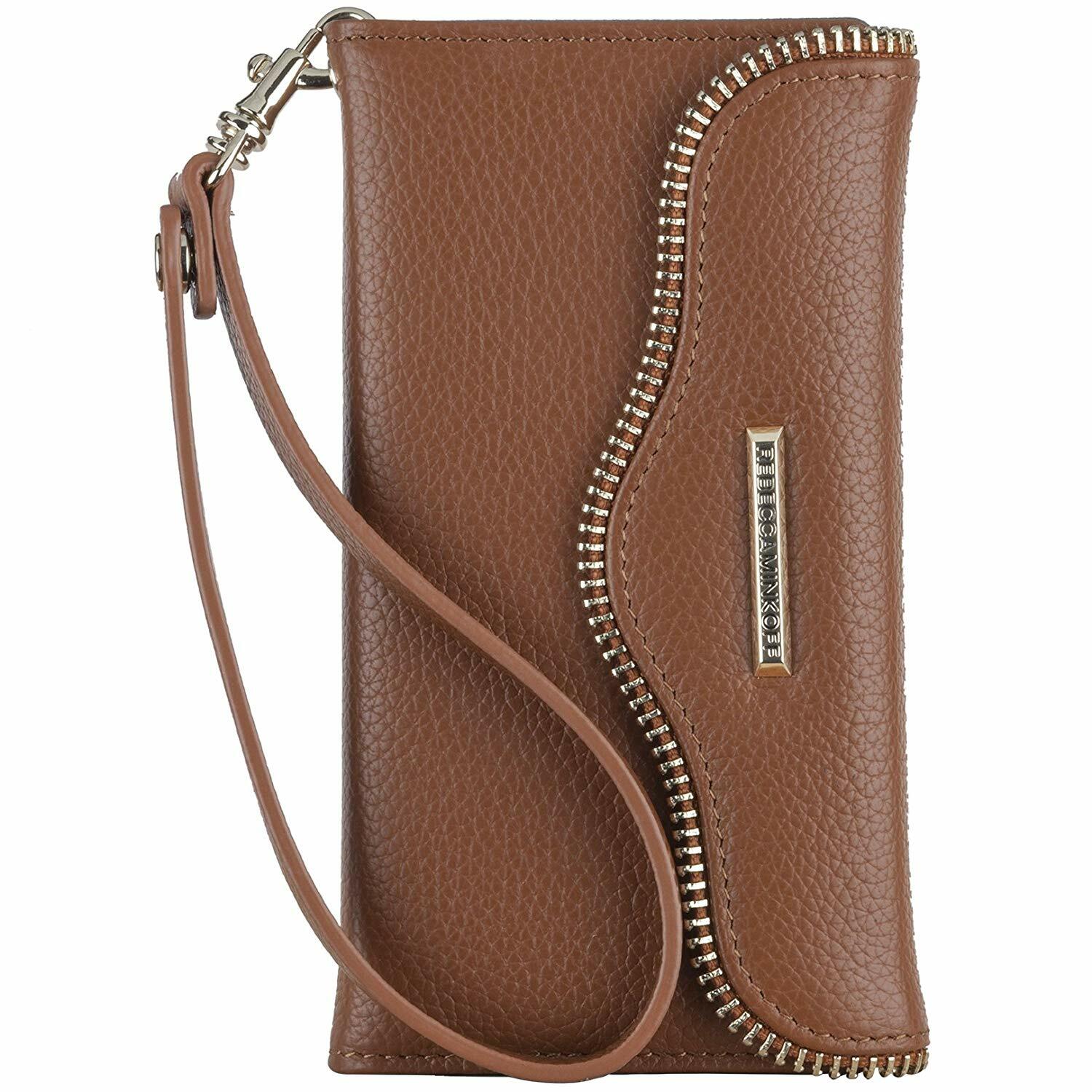 Rebecca Minkoff Case Mate 手帳型 Iphoneケース Iphone6s Plus Iphone6 Plus 三つ折 収納ポーチ スマホケース カバー 耐衝撃 画面保護 フォリオ リストレットケース アーモンド Cm Offisial Online Store By 邦代電気商会