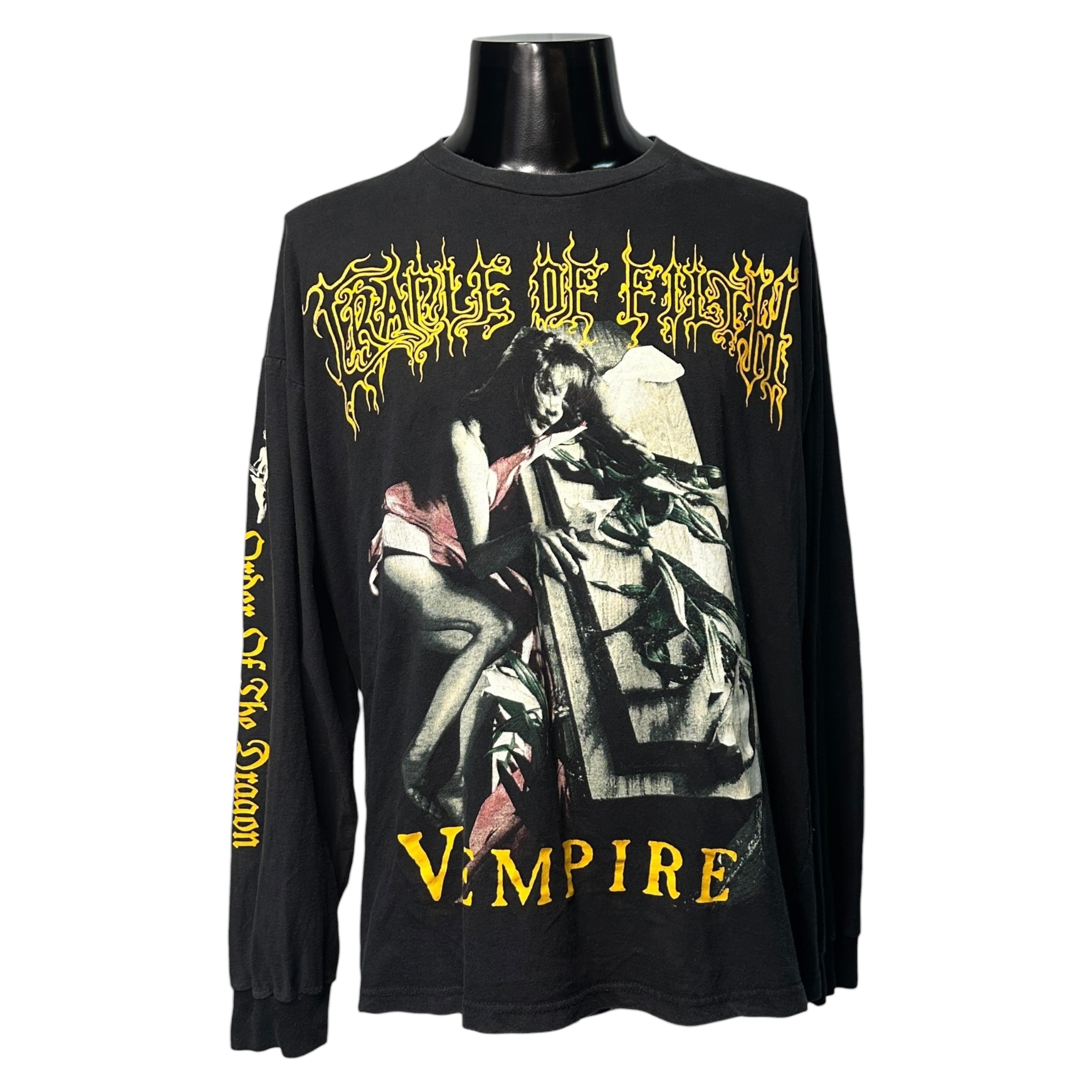 【CRADLE OF FILTH】クレイドル・オブ・フィルス VEMPIRE ロングTシャツ XL相当