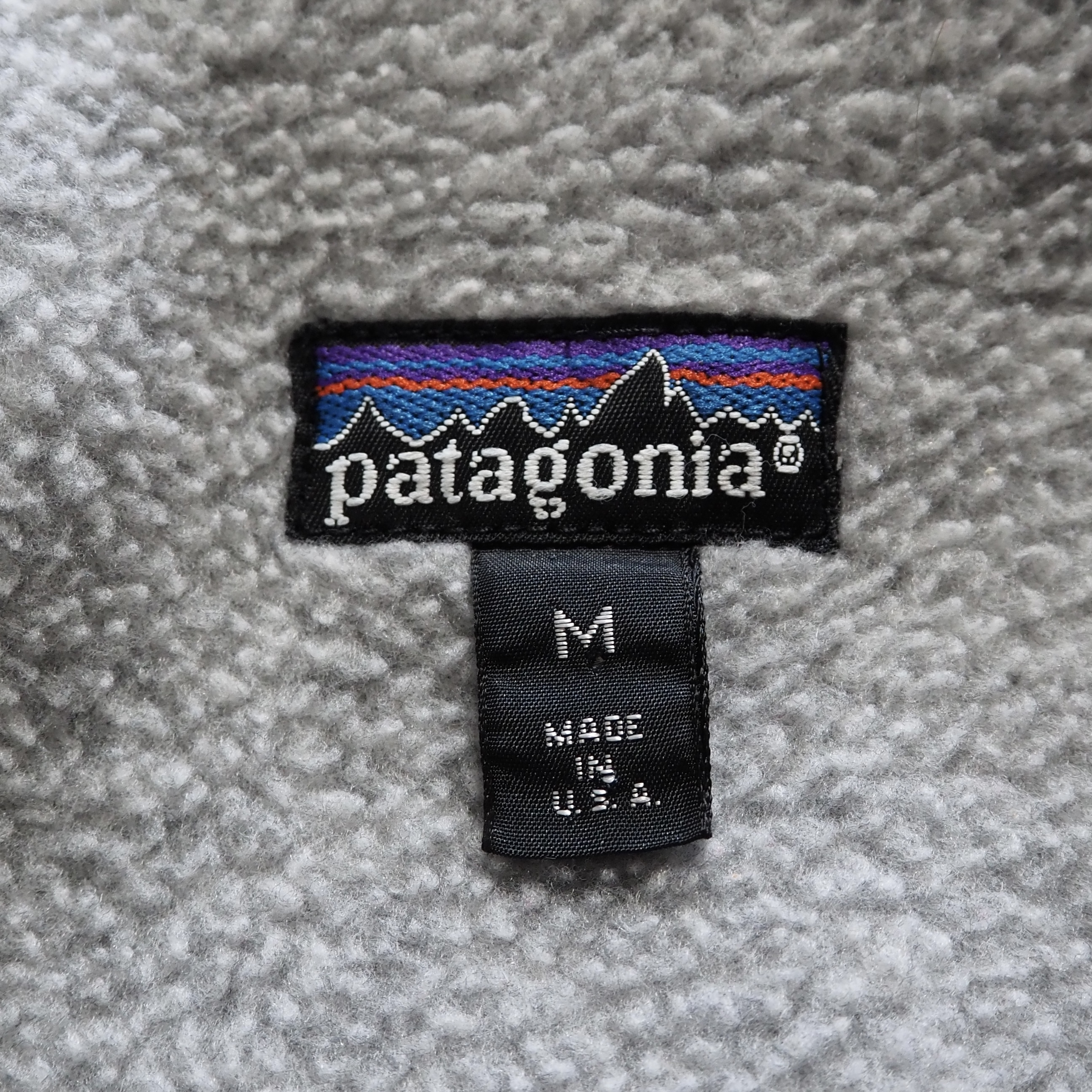 90’s Patagonia シェルドシンチラ Mサイズ ブルー の画像 7