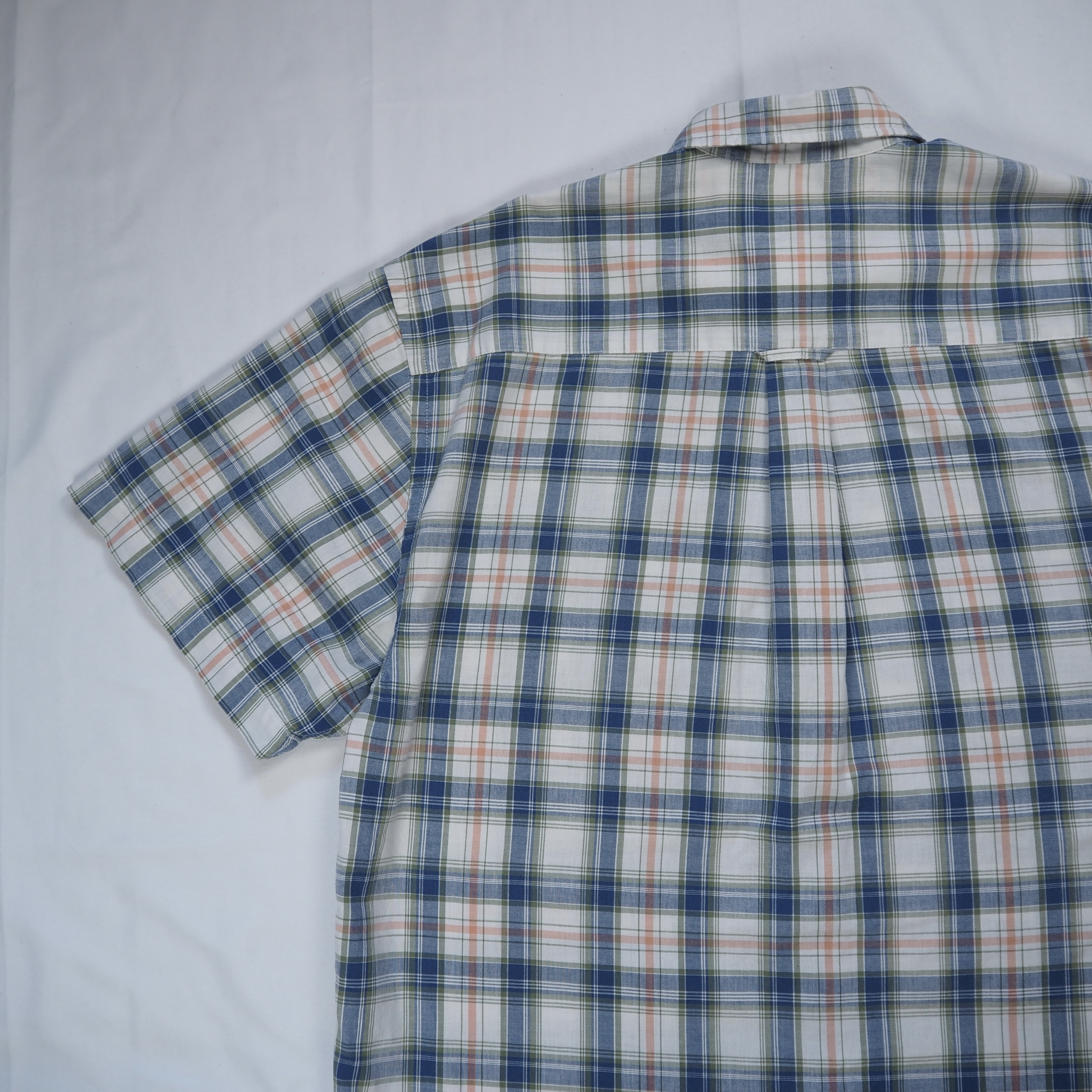 90’s Eddie Bauer 白タグ コットン半袖シャツ Sサイズ の画像 12