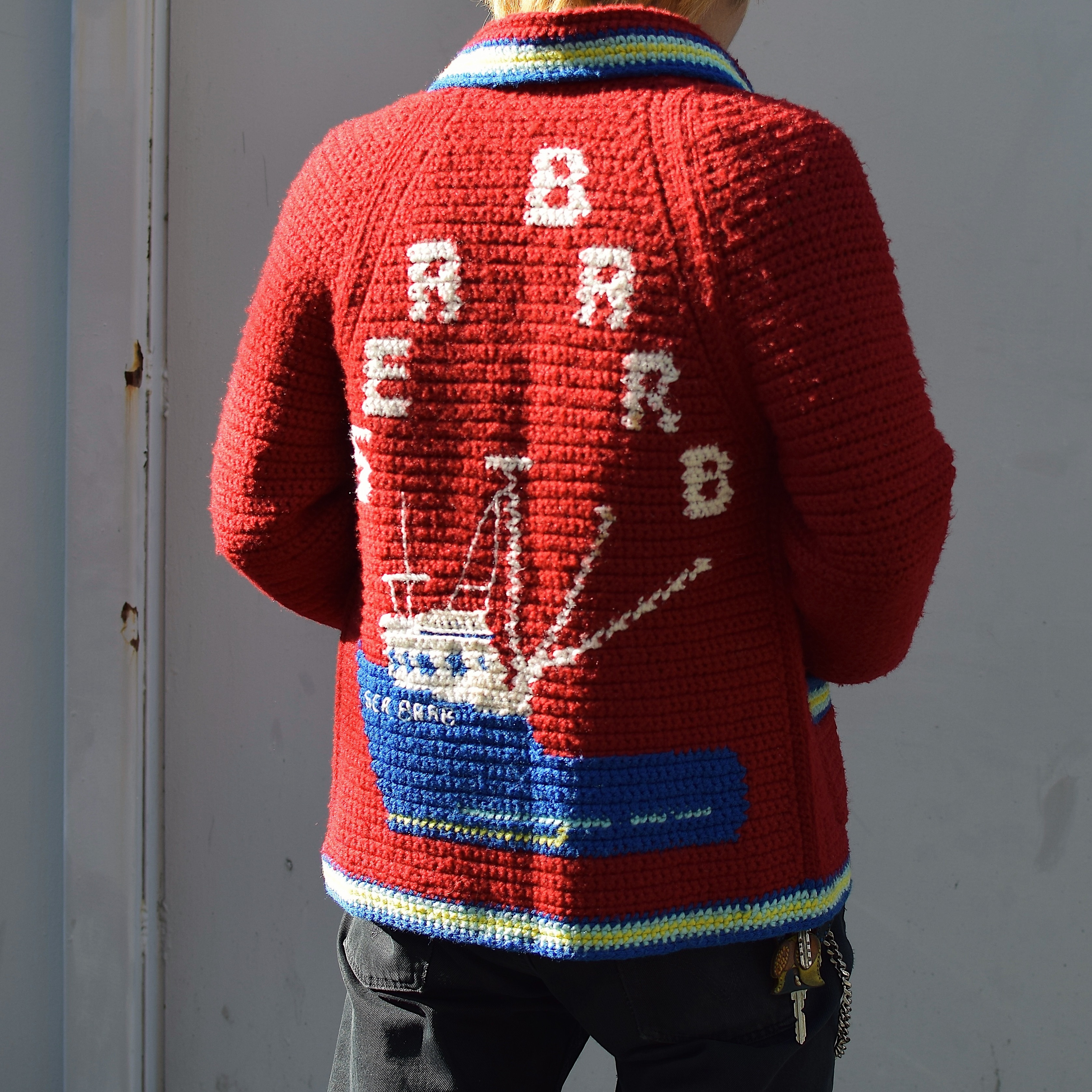 Vintage 60's "SEA BARB" Cowichan Sweater の画像 3