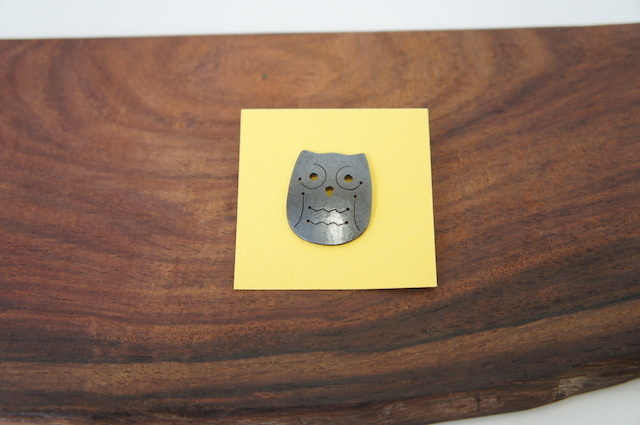 シルエットピンブローチ ふくろう 平野工房オンラインショップ ハンドメイドの道具と装飾具 キッチン用品 酒器 器 生活道具 アクセサリー