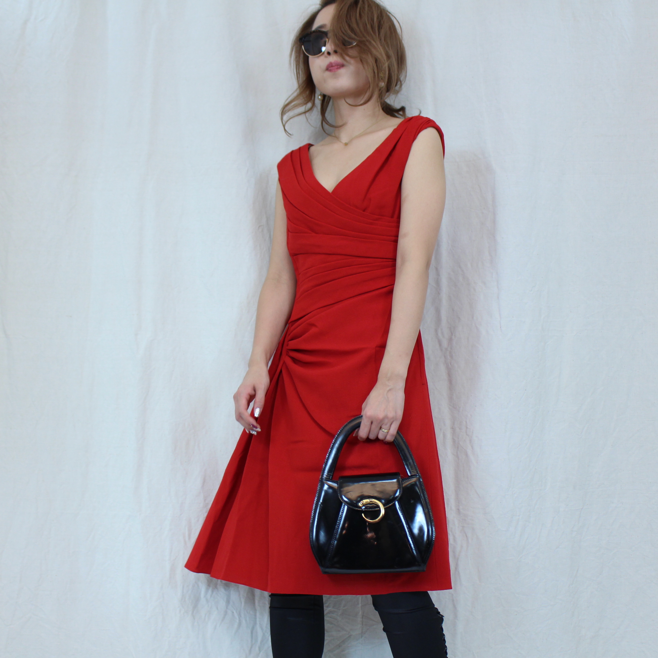 Valentino Wool Silk Dress One Piece Made In Italy ヴァレンチノウールシルクドレスワンピース Titti Clothing
