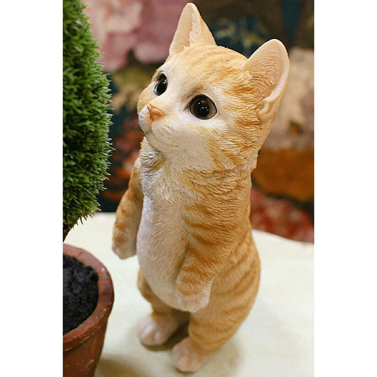 アメリカンショートヘア ネコオブジェ Ktype 猫 置物 ネコ雑貨 浜松雑貨屋c0pernicus C0pernicus コペルニクス 浜松雑貨屋