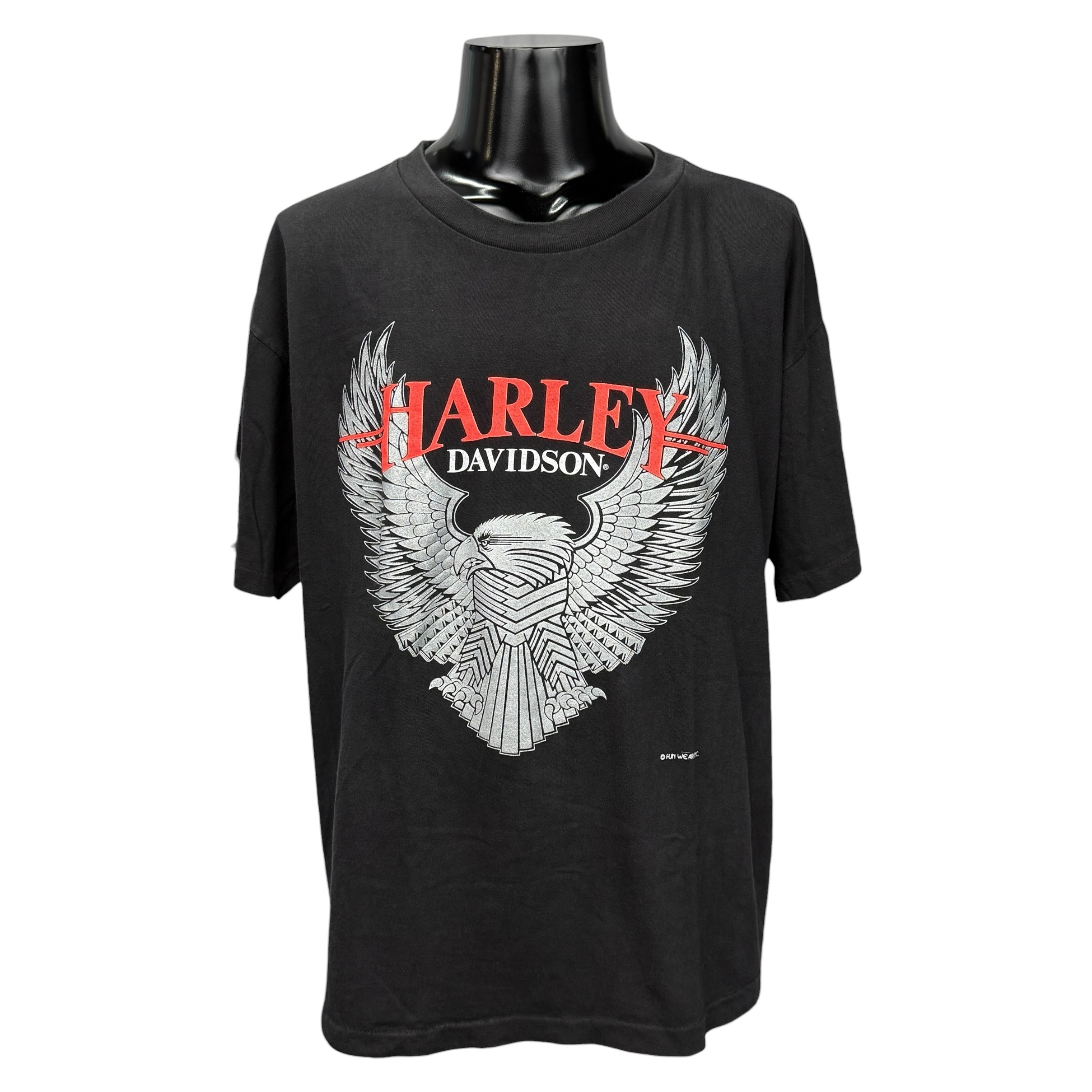 【HARLEY-DAVIDSON】ハーレーダビッドソン “EAGLE & BAR SHIELD” 90’s Vintage Tシャツ