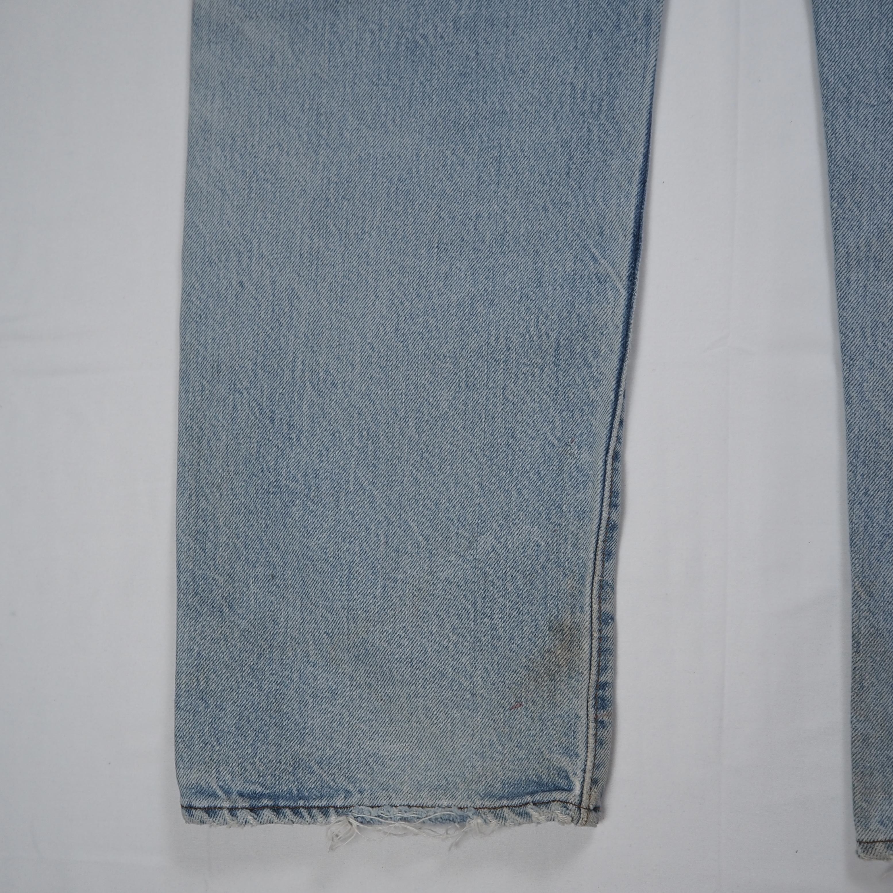 80’s Levi’s 501 赤耳 32×29程度 アイスブルー リペア の画像 15