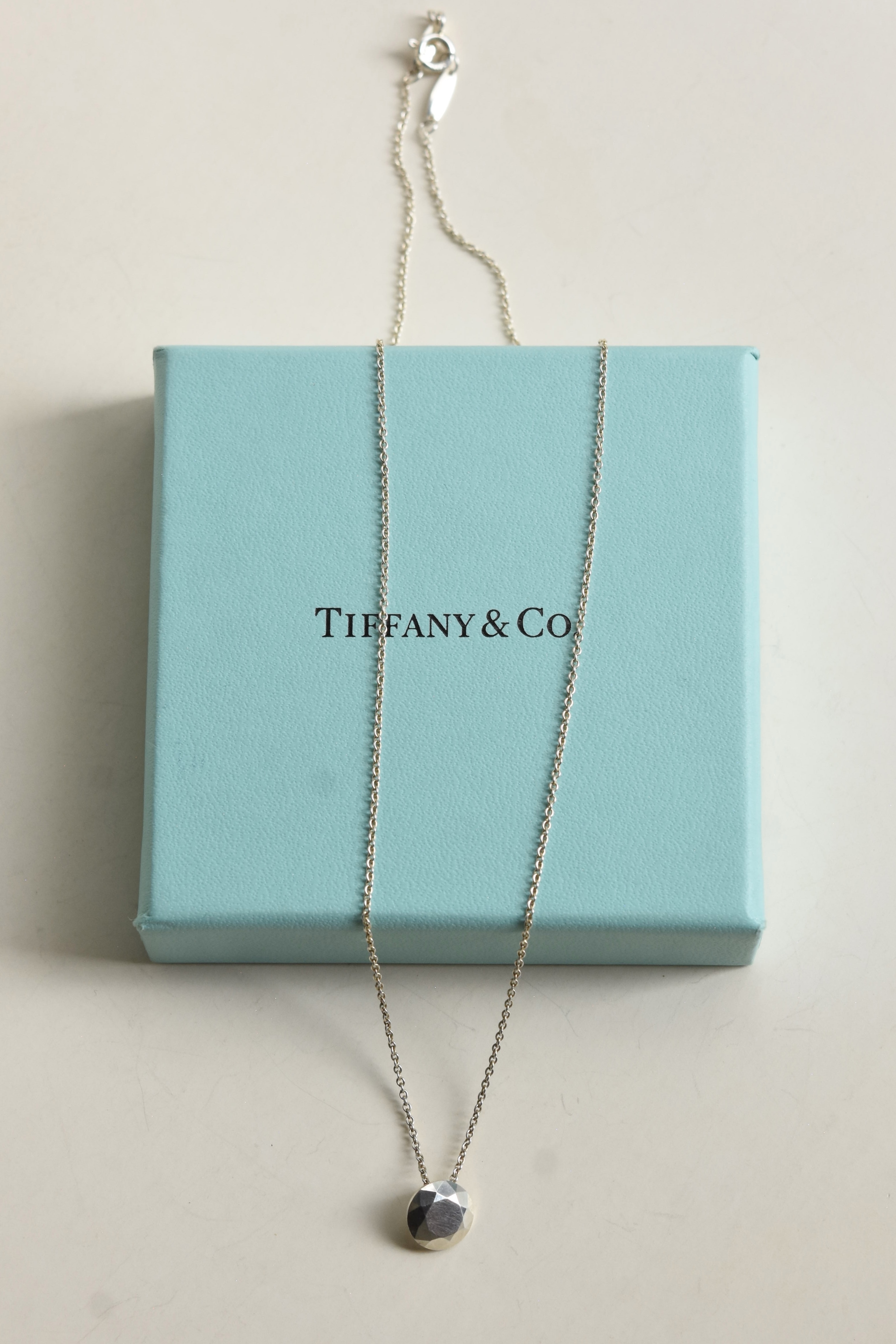 IORI/"Tiffany & Co." necklace/faceted diamond