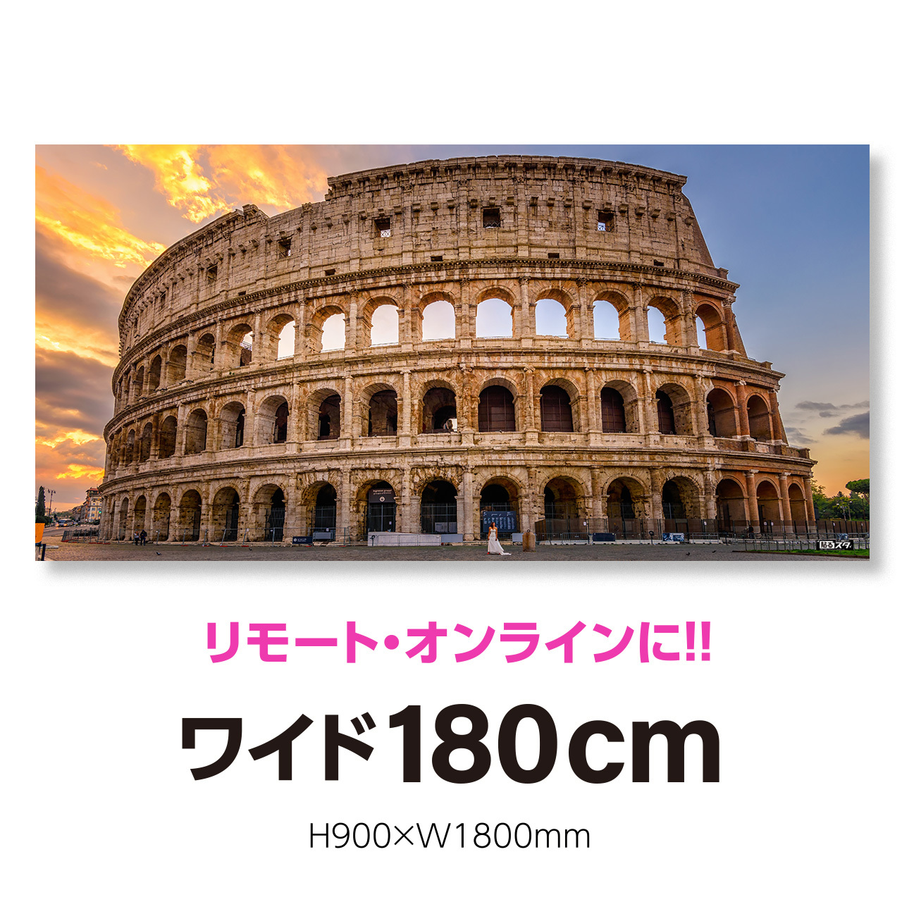 Nt 010p パノラマ180cm H900 W1800mm 自然 風景 旅行 トラベル はがせるシール付き 貼るだけでスタジオ気分 テレワーク 撮影用 壁紙ポスター 貼るスタ