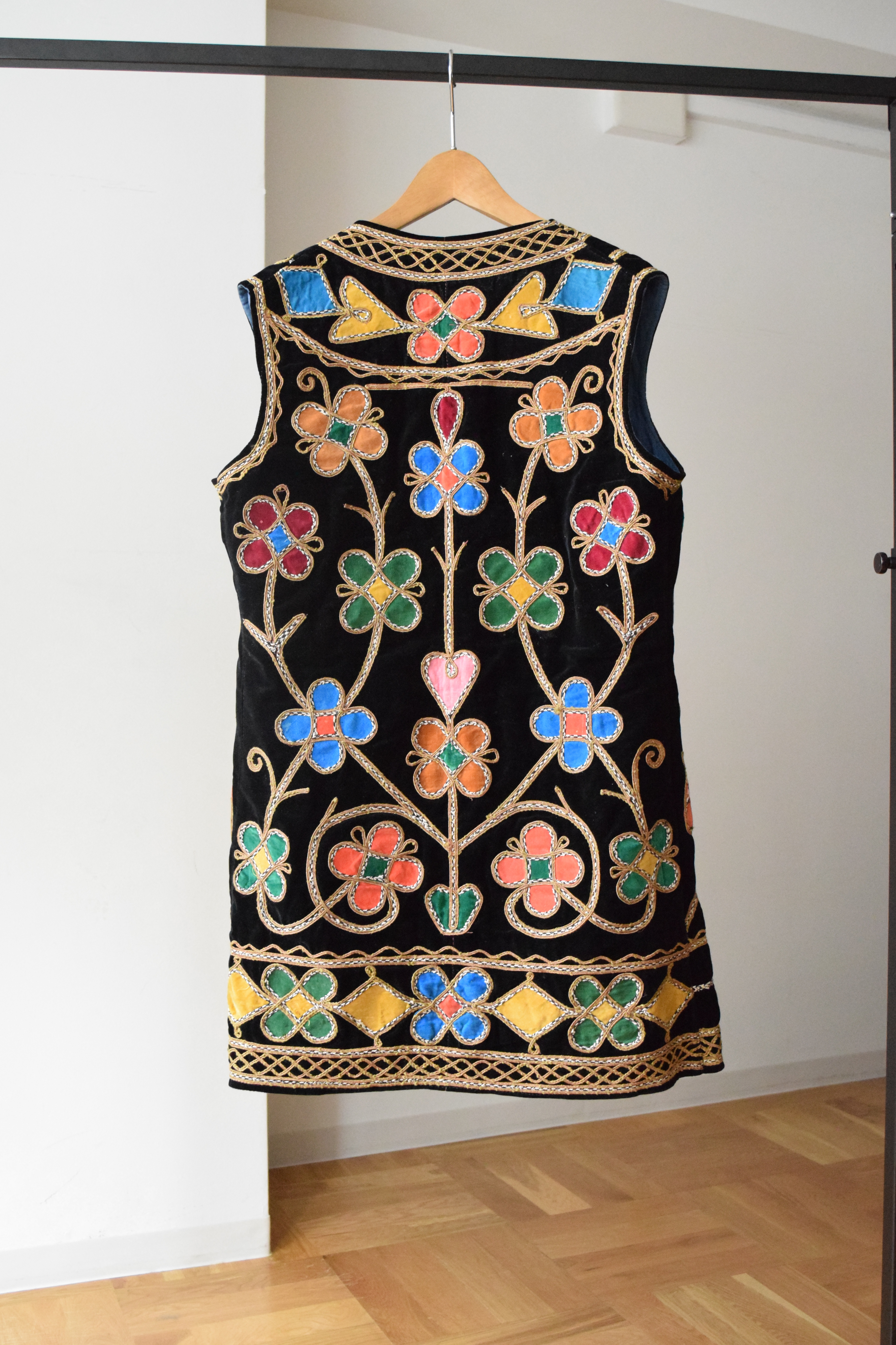 60s Turkey's Hand made vest の画像 6