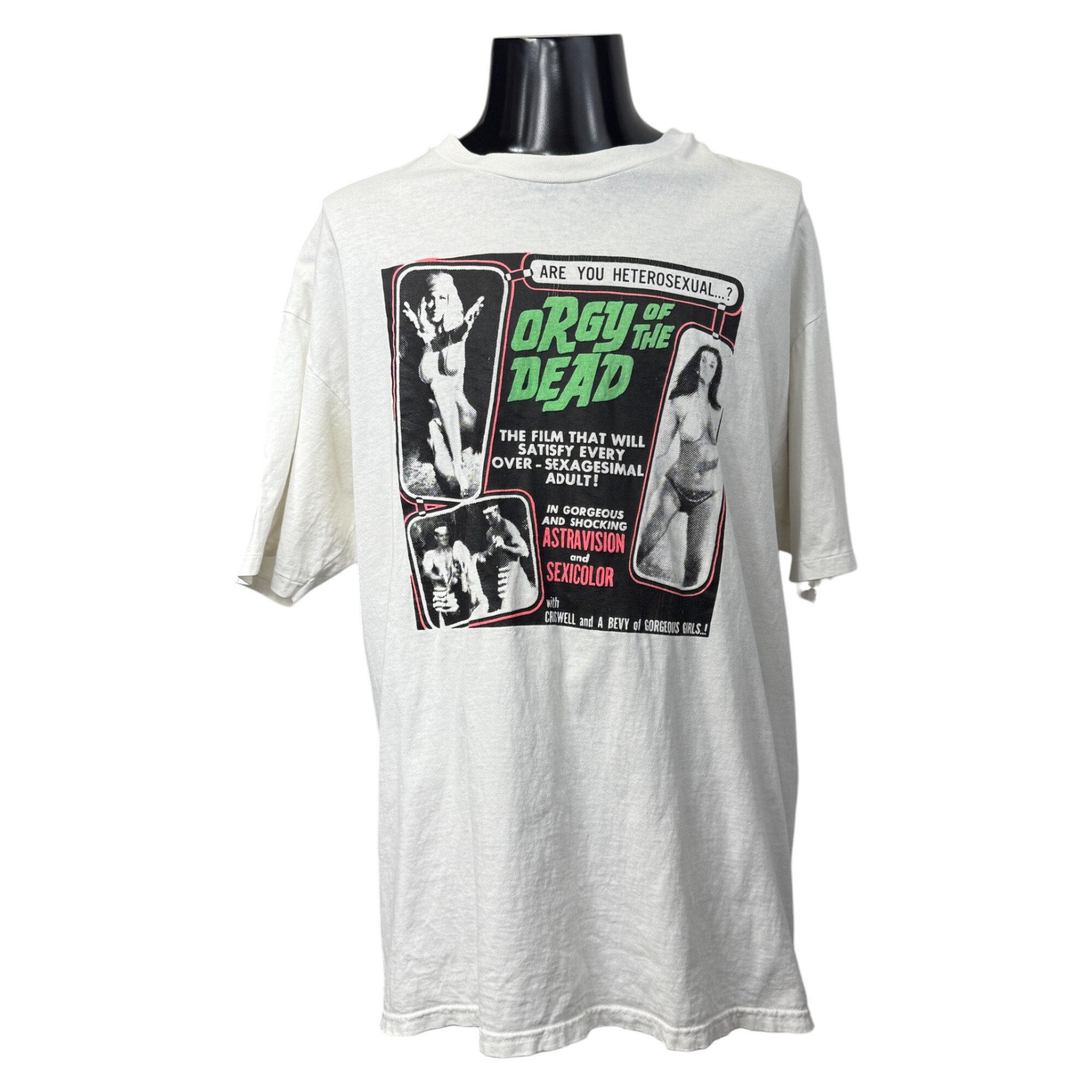 【ORGY OF THE DEAD】オージーオブザデッド 死霊の盆踊り Vintage Tシャツ XL相当