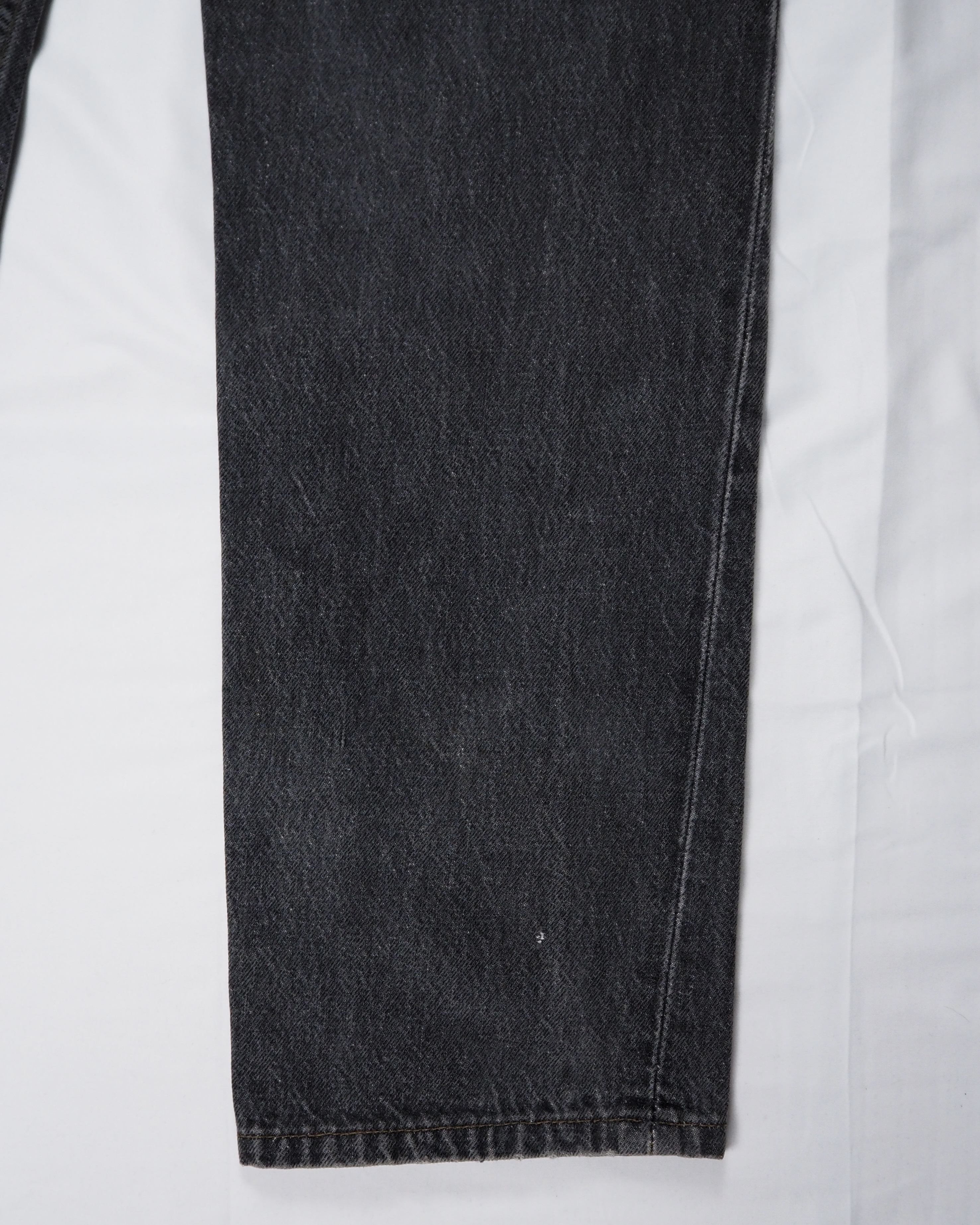 90’s Levi’s 501 先染めブラックデニム 31×30 の画像 20