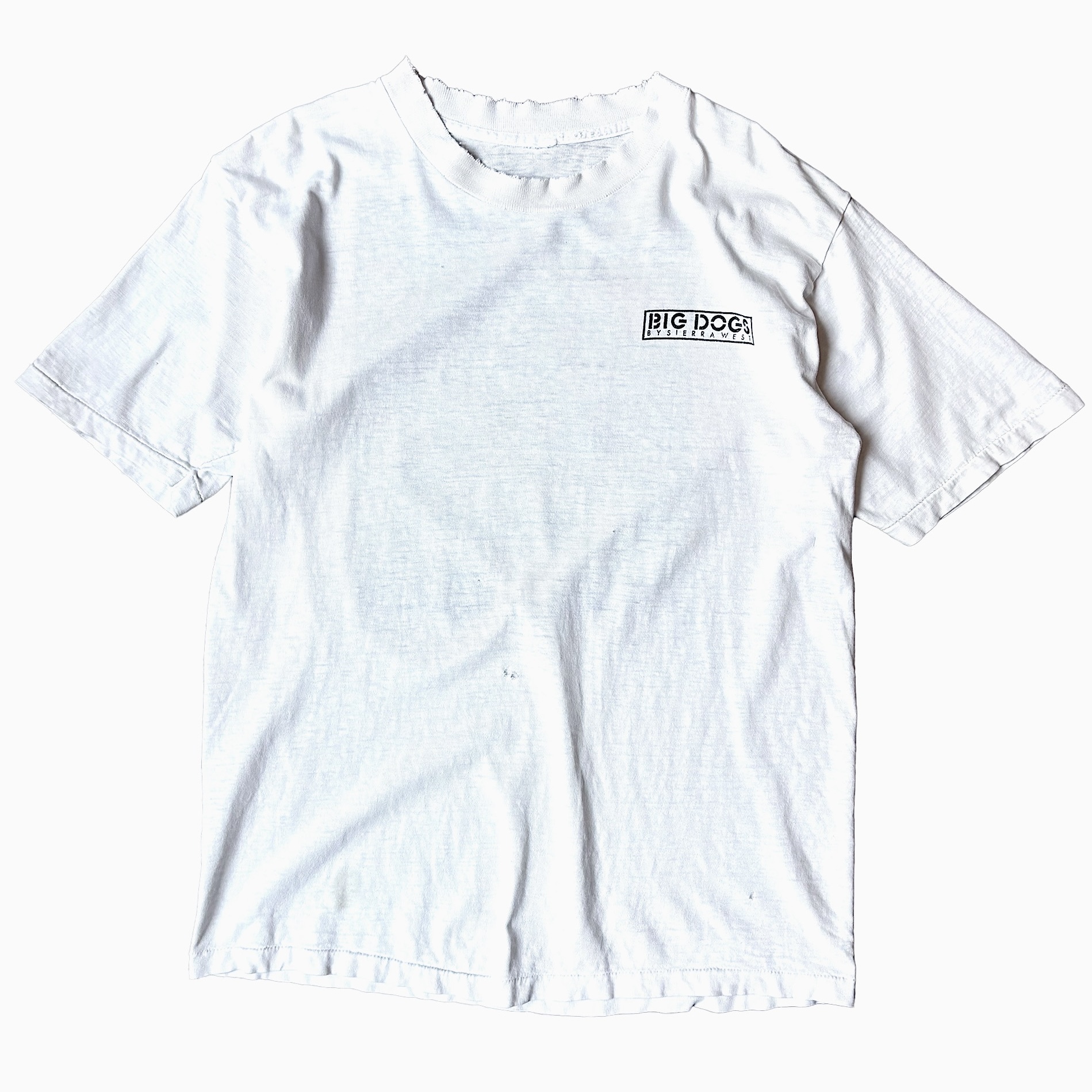 Vintage 90's "BIG DOGS" Grunge T-shirt の画像 2