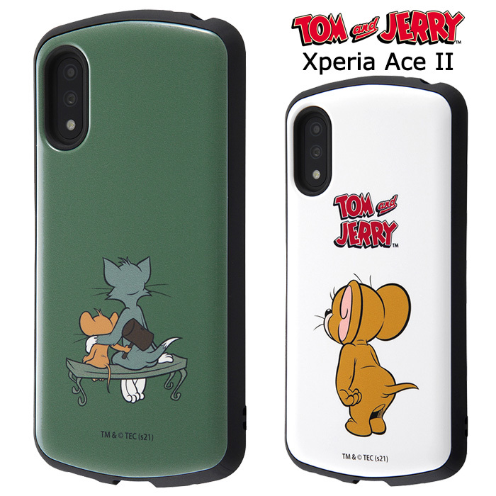 Xperia Ace Ii トムアンドジェリー 耐衝撃 ケース Mia ハイブリッド カバー ソフト ソフトケース ハード キャラクター グッズ トム ジェリー トムとジェリー エクスペリア エース マークツー Aceii Xperiaace2 Xperiaaceii So 41b スマホケース スマホカバー S In 7h509