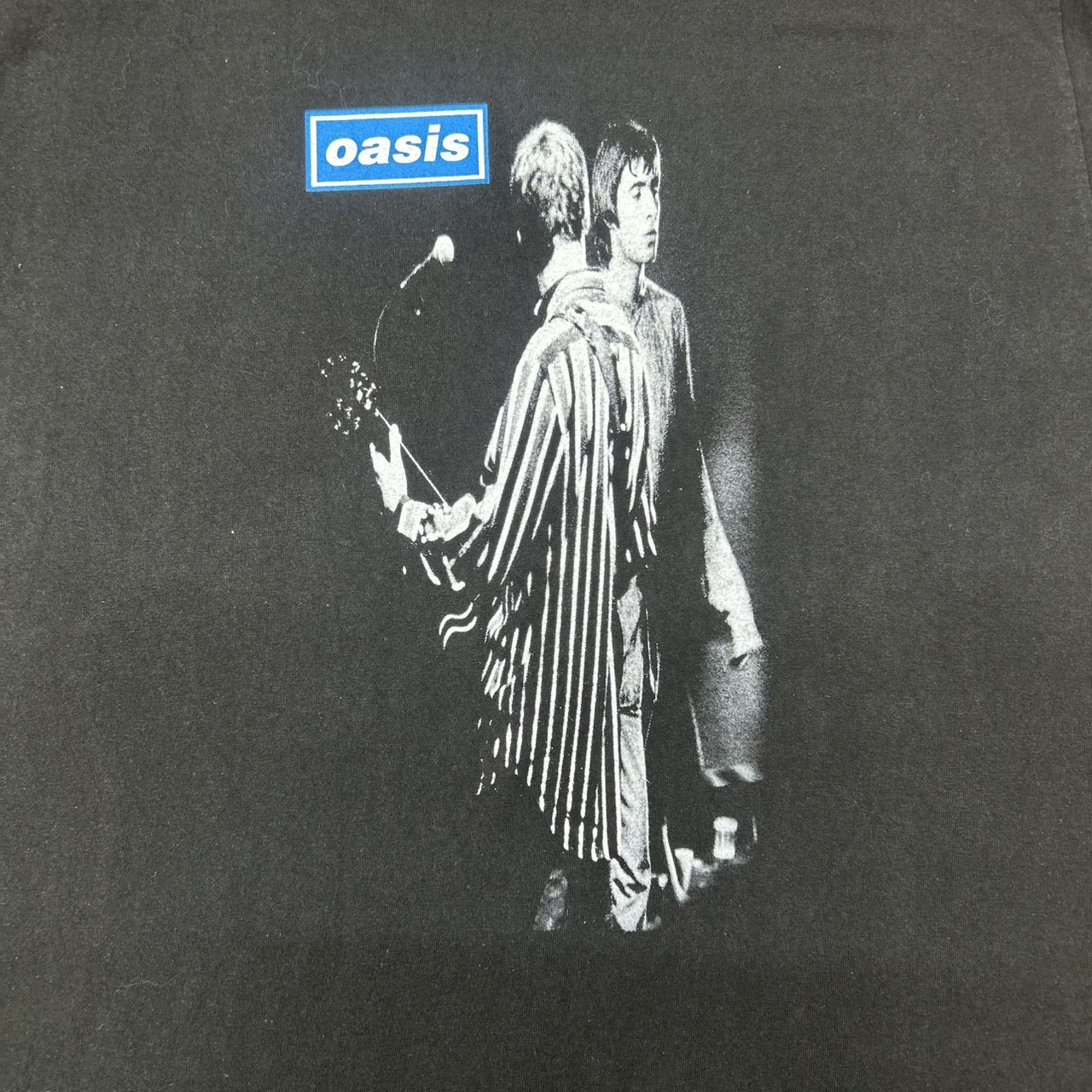 Oasis リアム・ギャラガー フォトプリント Tシャツ ブラック  Lee Fits L の画像 5