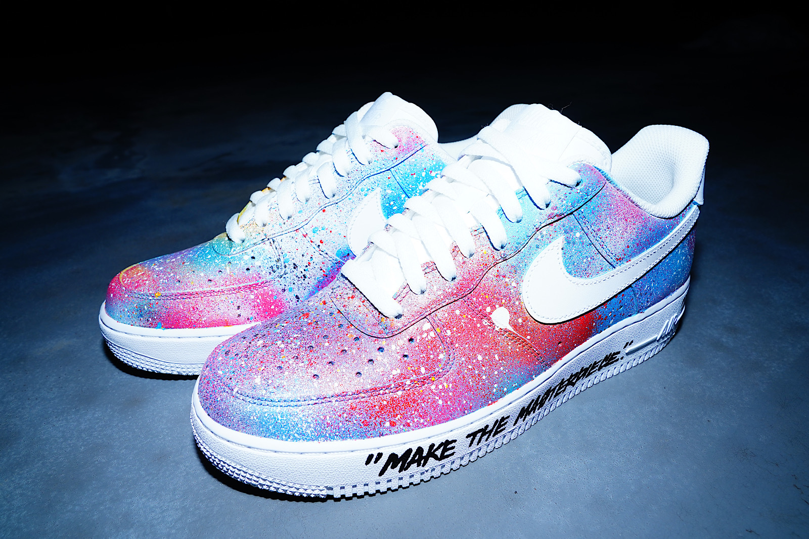 how to custom paint air force 1