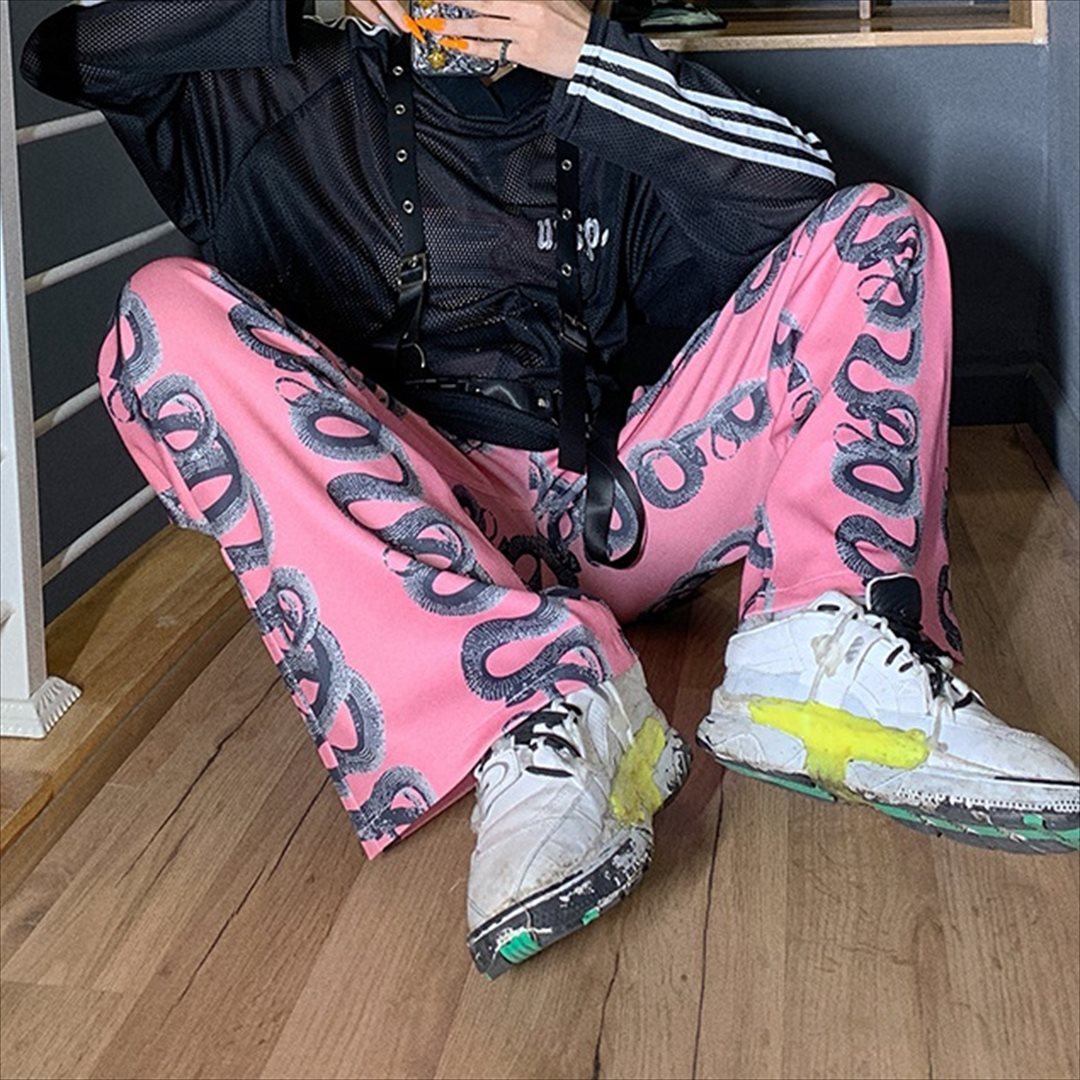 蛇柄ピンクパンツ Hwg199 Highway G ストリートファッション通販