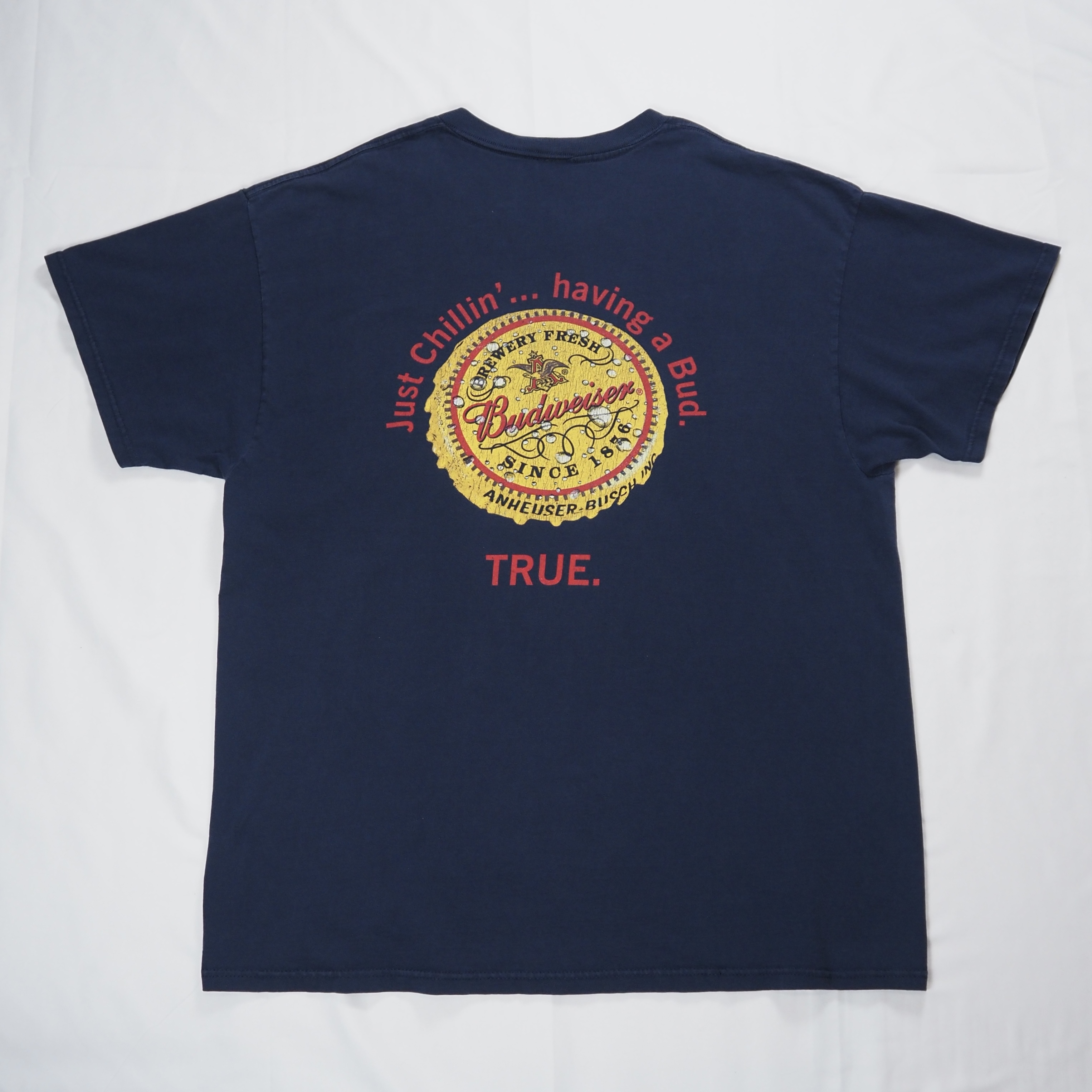 00’s バドワイザーTシャツ XL ネイビー