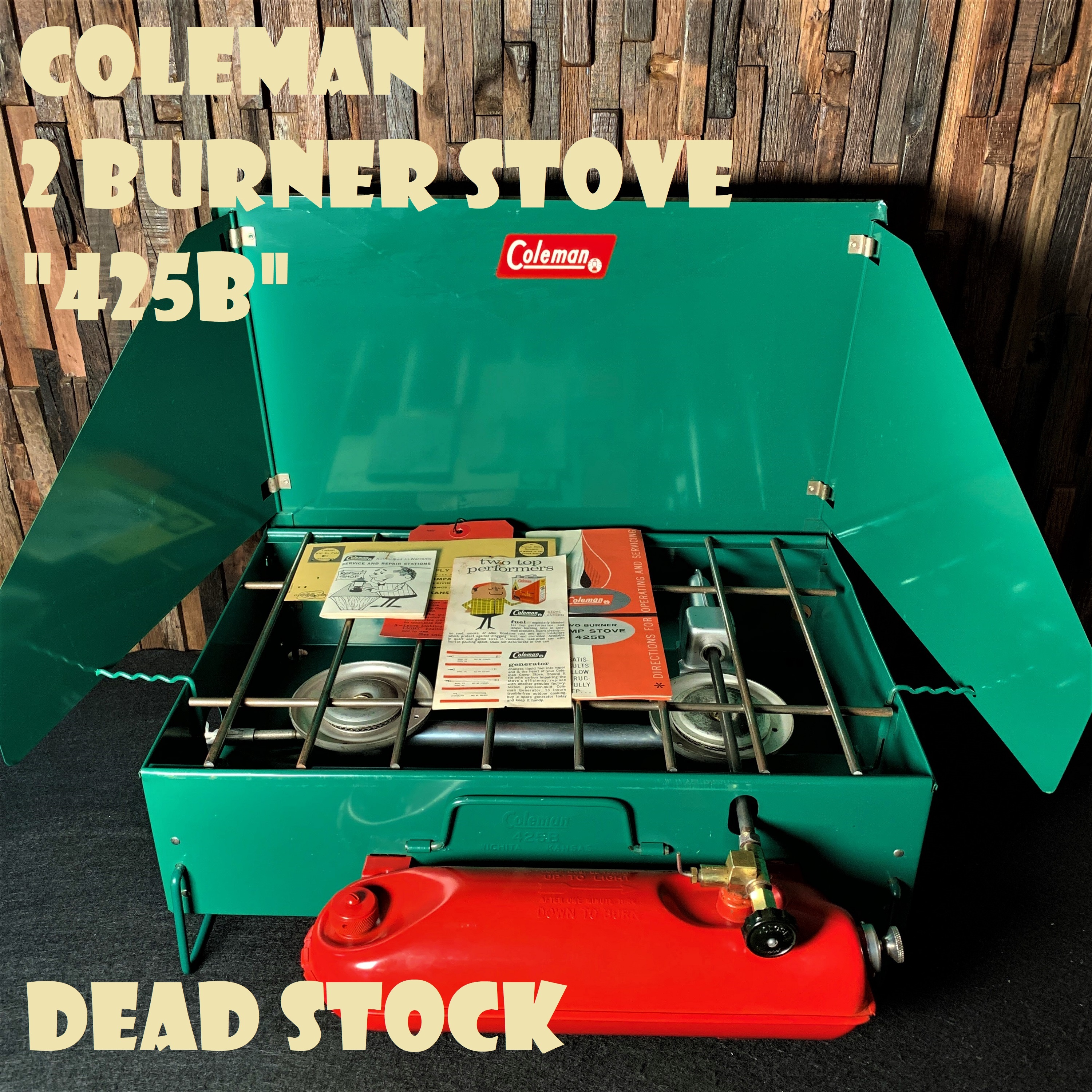 コールマン 425b 後期 ツーバーナー デッドストック 赤タンク コンパクト ビンテージ ストーブ 50年代 60年代 2バーナー Coleman Nos 希少 レア Super Vintage Depot スーパービンテージデポ コールマン 425b 後期 ツーバーナー デッドストック 赤タンク コンパクト ビンテージ ストーブ 50年代 60年代 2バーナー Coleman Nos 希少 レア Super Vintage Depot スーパービンテージデポ