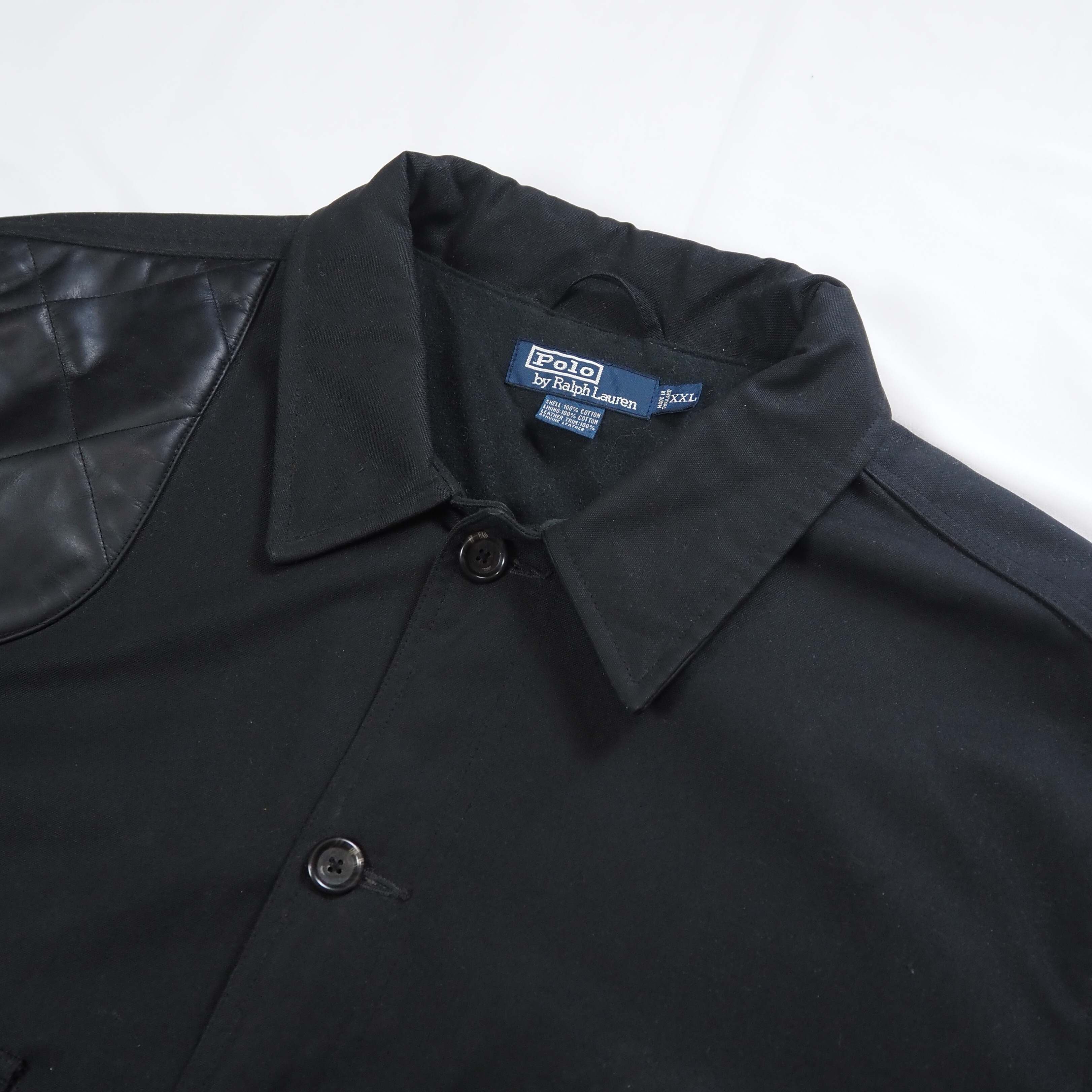 【9/23 20:00入荷】90's Ralph Lauren ハンティングジャケット ブラック の画像 5