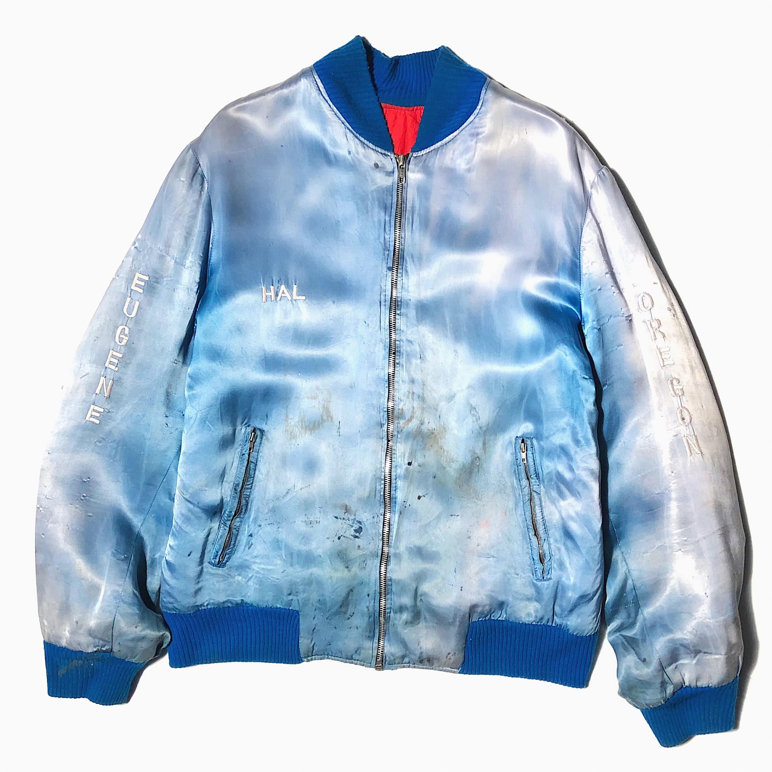 Vintage 70〜80's "SVC. BTRY. 3/84 FA PERSHING" Souvenir Jacket の画像 2